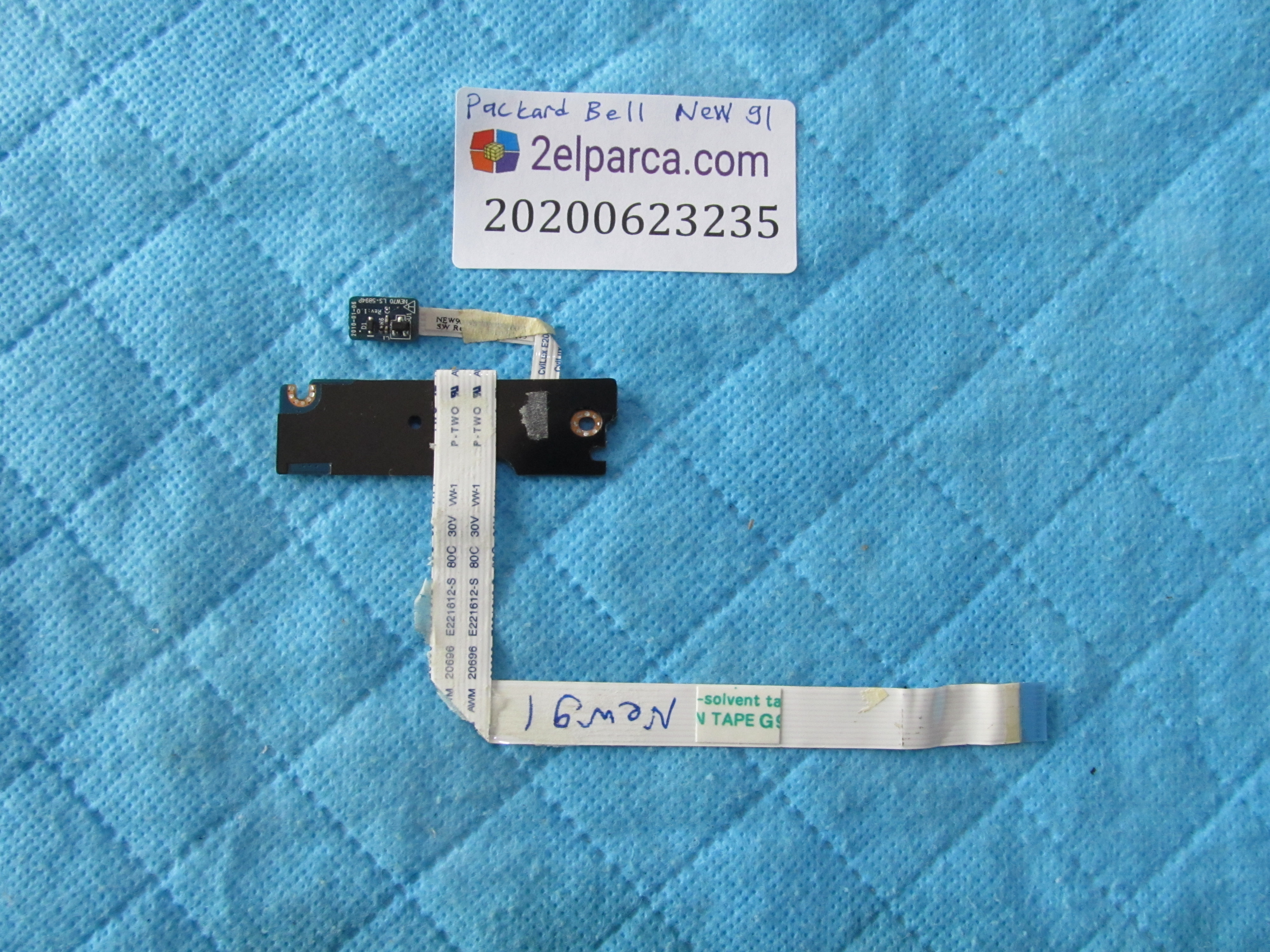 PACKARD BELL Packard bell new91 tetik karti flex orjinal ürün küçük görsel 2