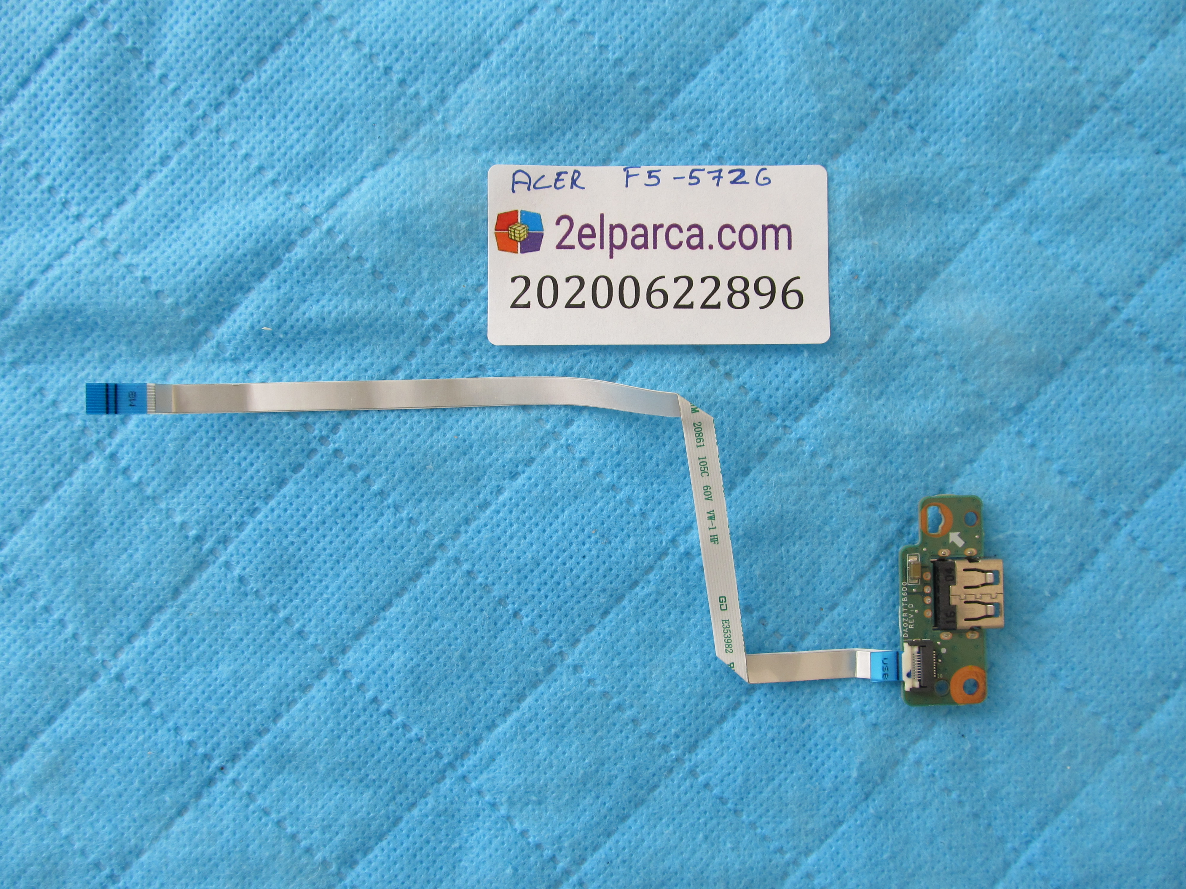 ACER Acer aspire f5-572g usb port flex orjinal ürün küçük görsel 2