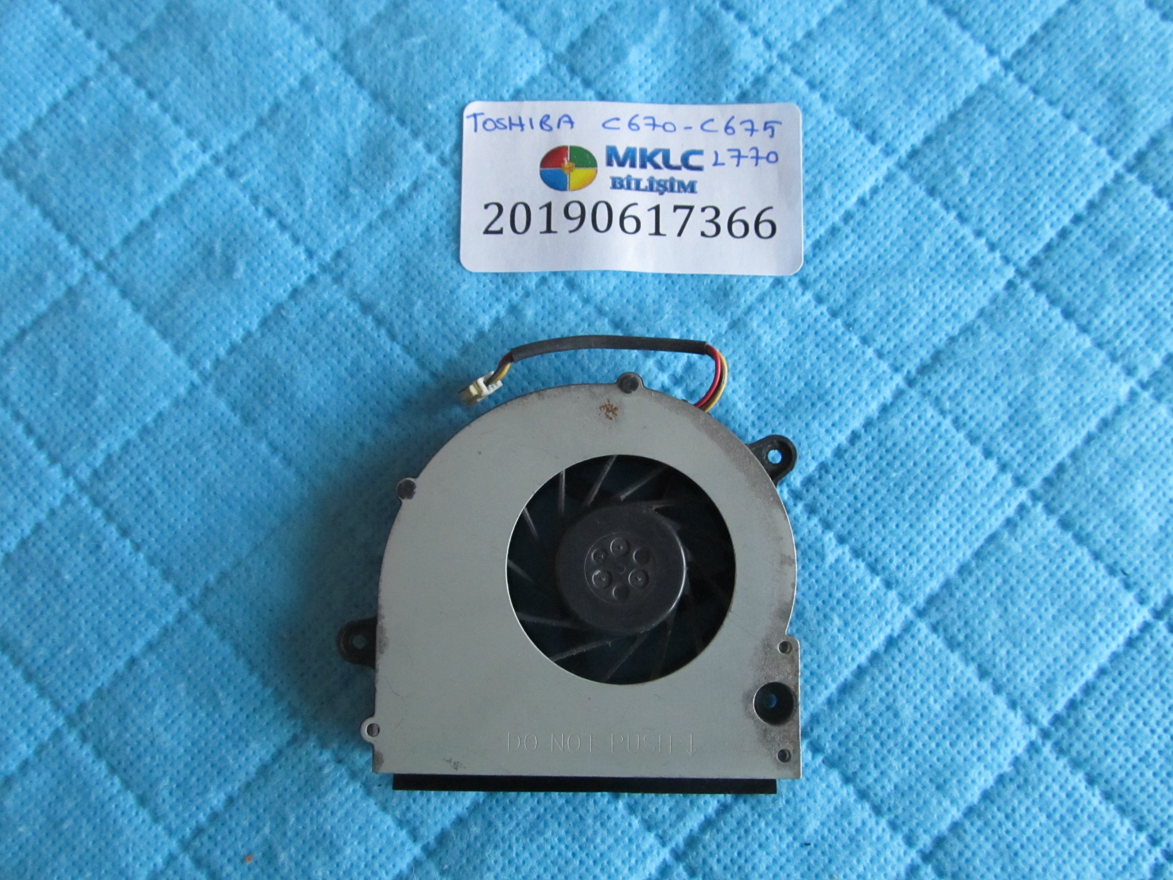 TOSHİBA Toshiba c670-c675-l770 soğutucu fan orjinal ürün küçük görsel 2