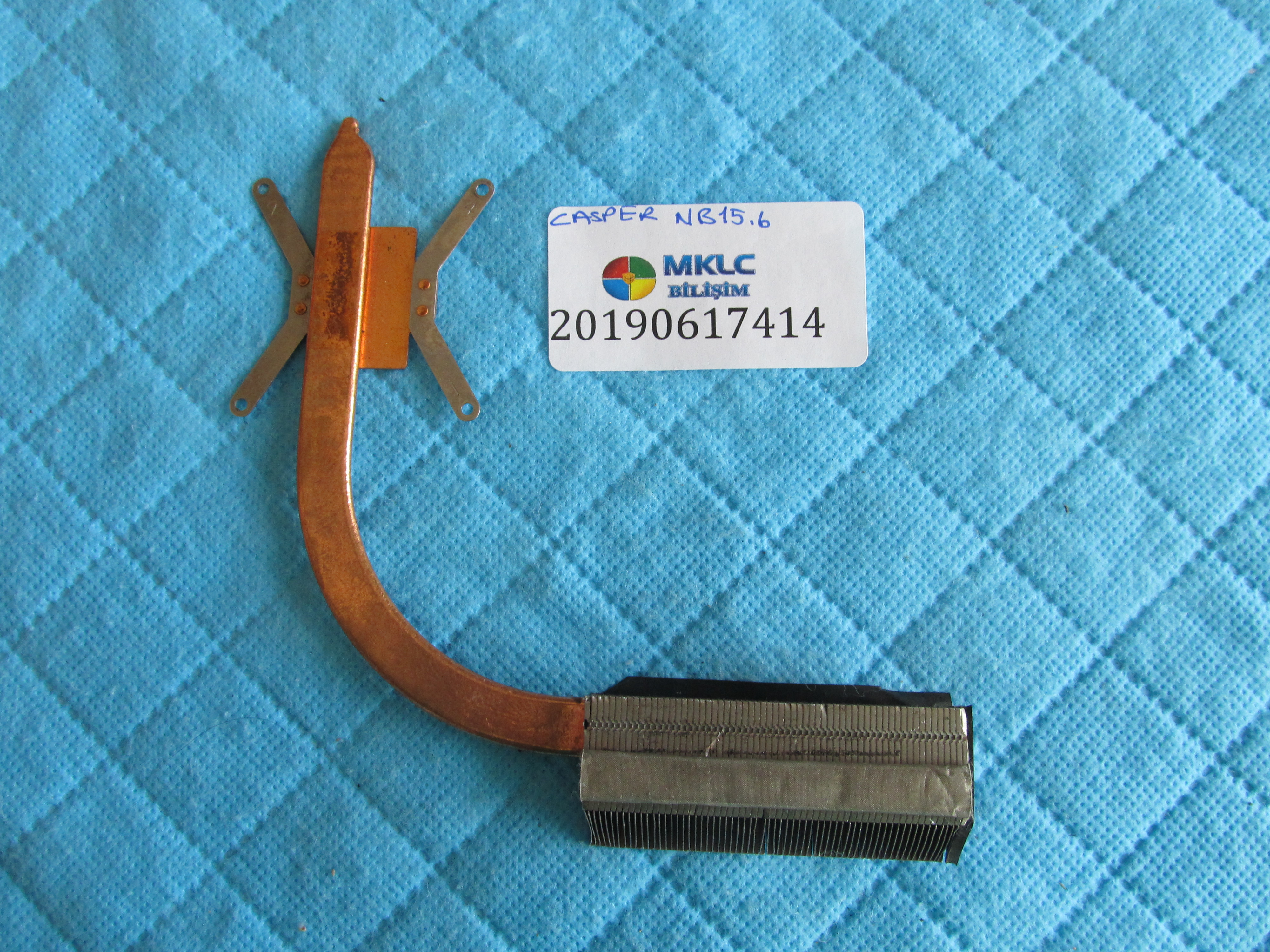 CASPER Casper nb15.6 soğutucu bakir (heatsink) küçük görsel 2