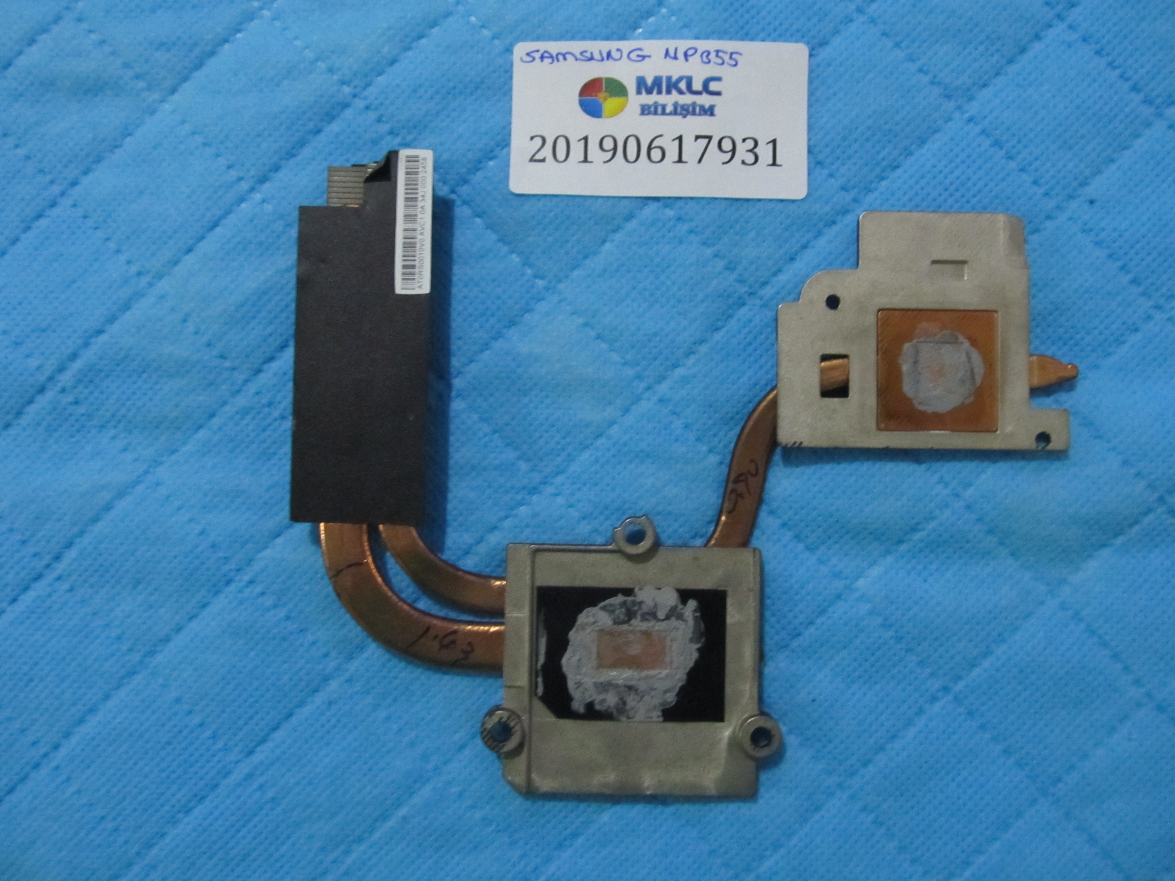 SAMSUNG Samsung np355 soğutucu bakir (heatsink) orjinal ürün küçük görsel 2