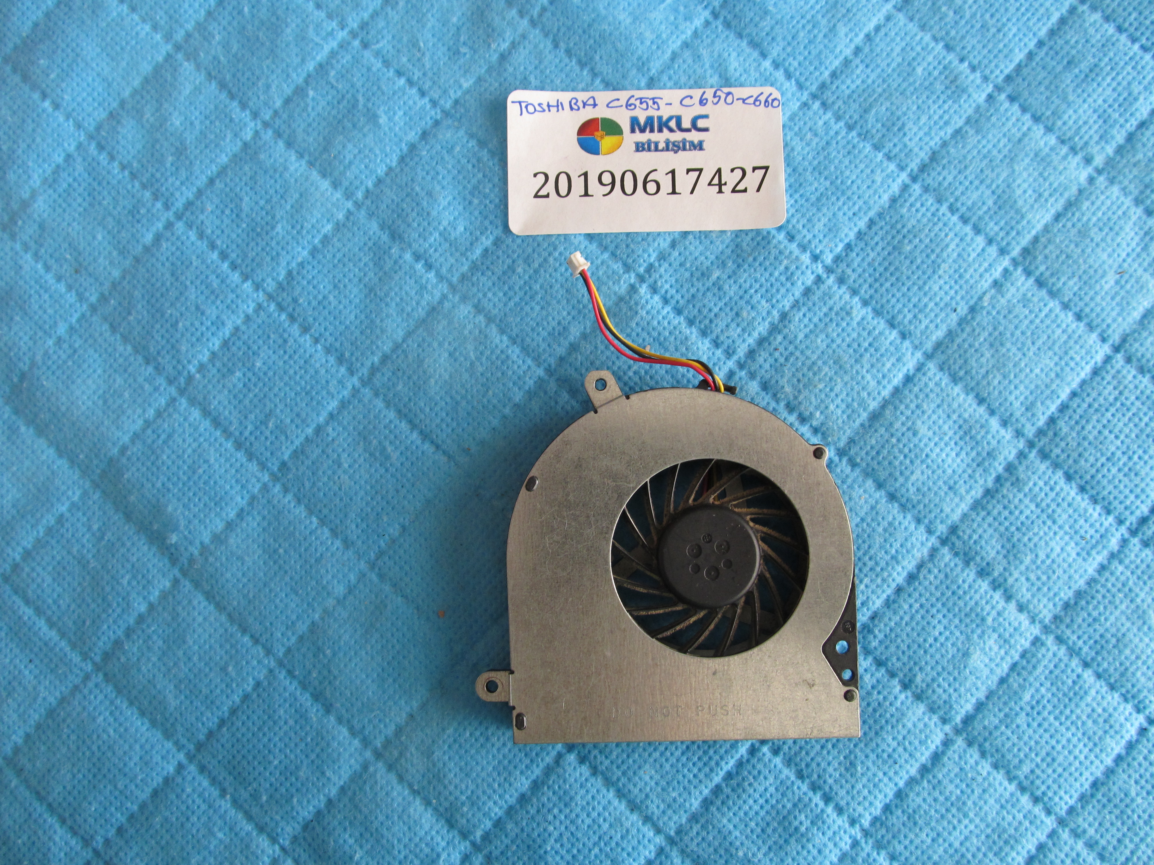 TOSHİBA Toshiba c655-c650-c660 soğutucu fan orjinal ürün küçük görsel 2