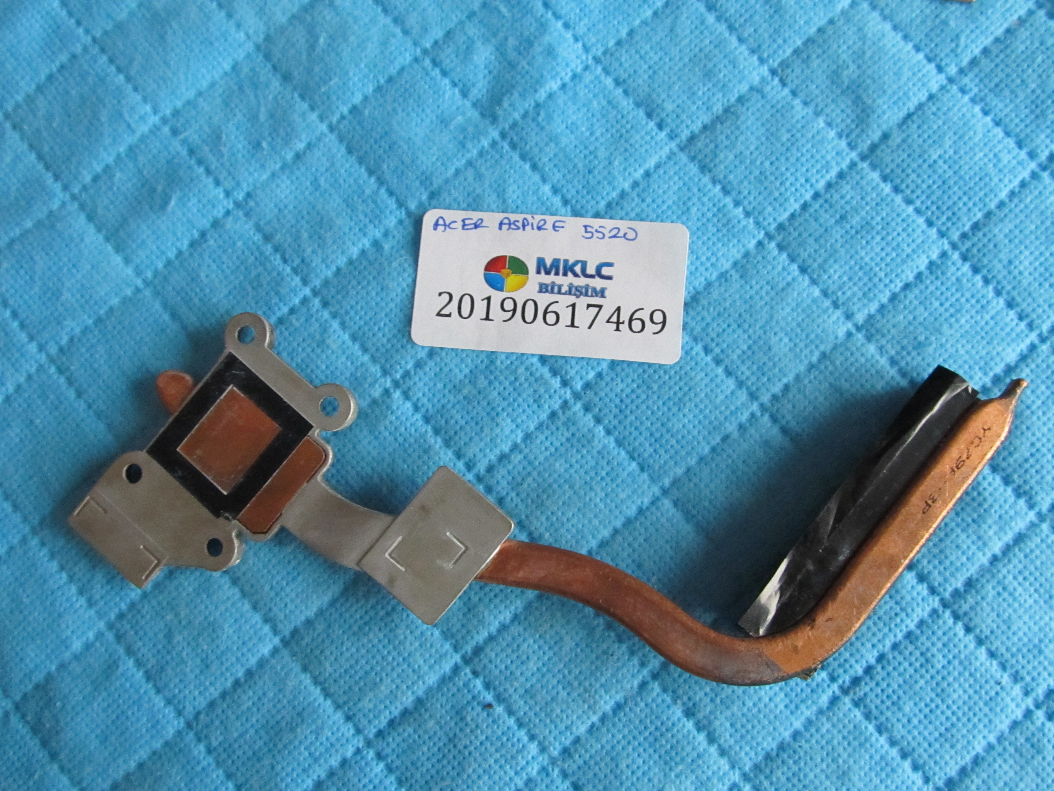 ACER Acer aspire 5520 soğutucu bakir (heatsink) küçük görsel 2