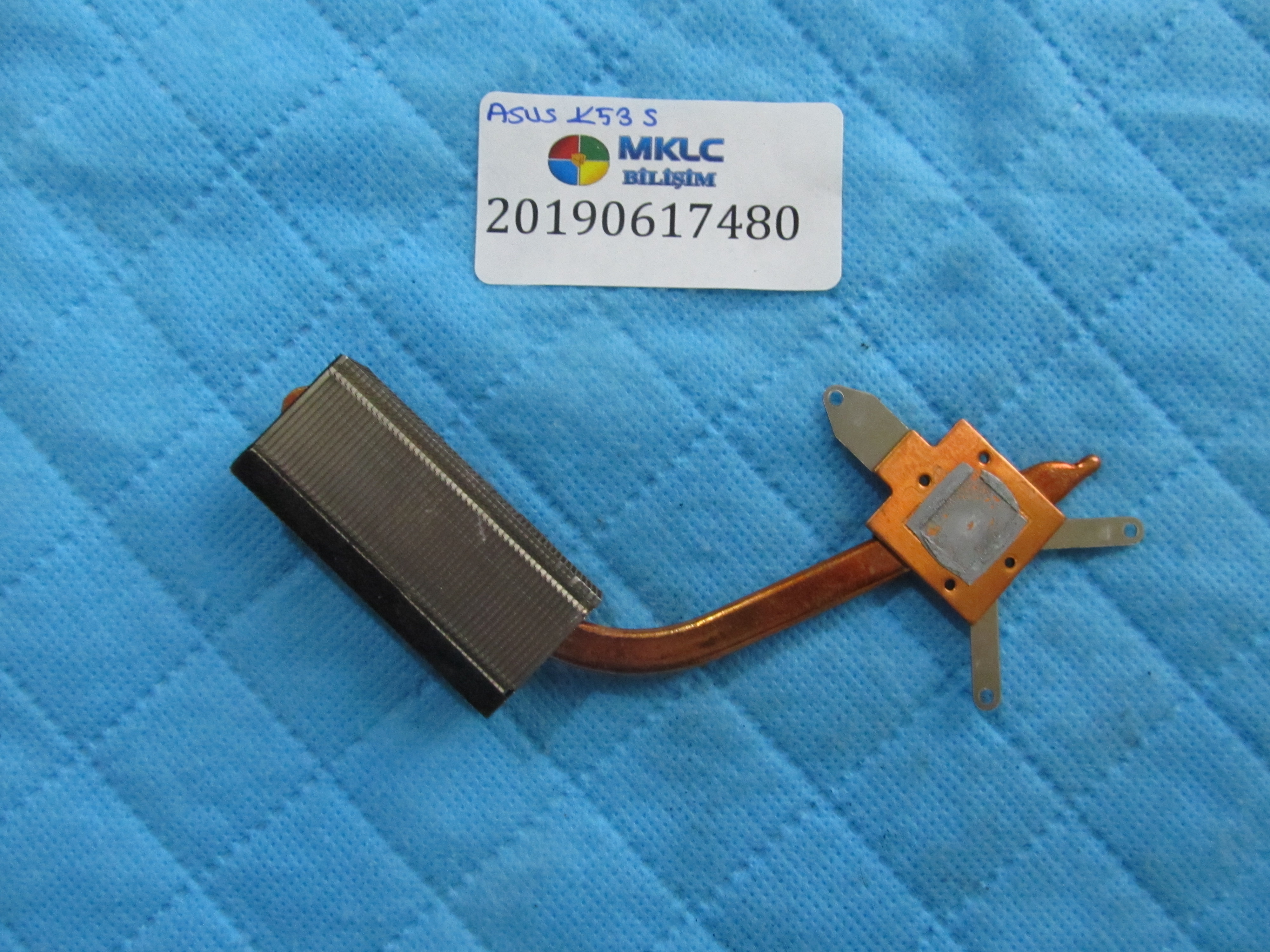 ASUS Asus k53s soğutucu bakir (heatsink) orjinal ürün küçük görsel 2