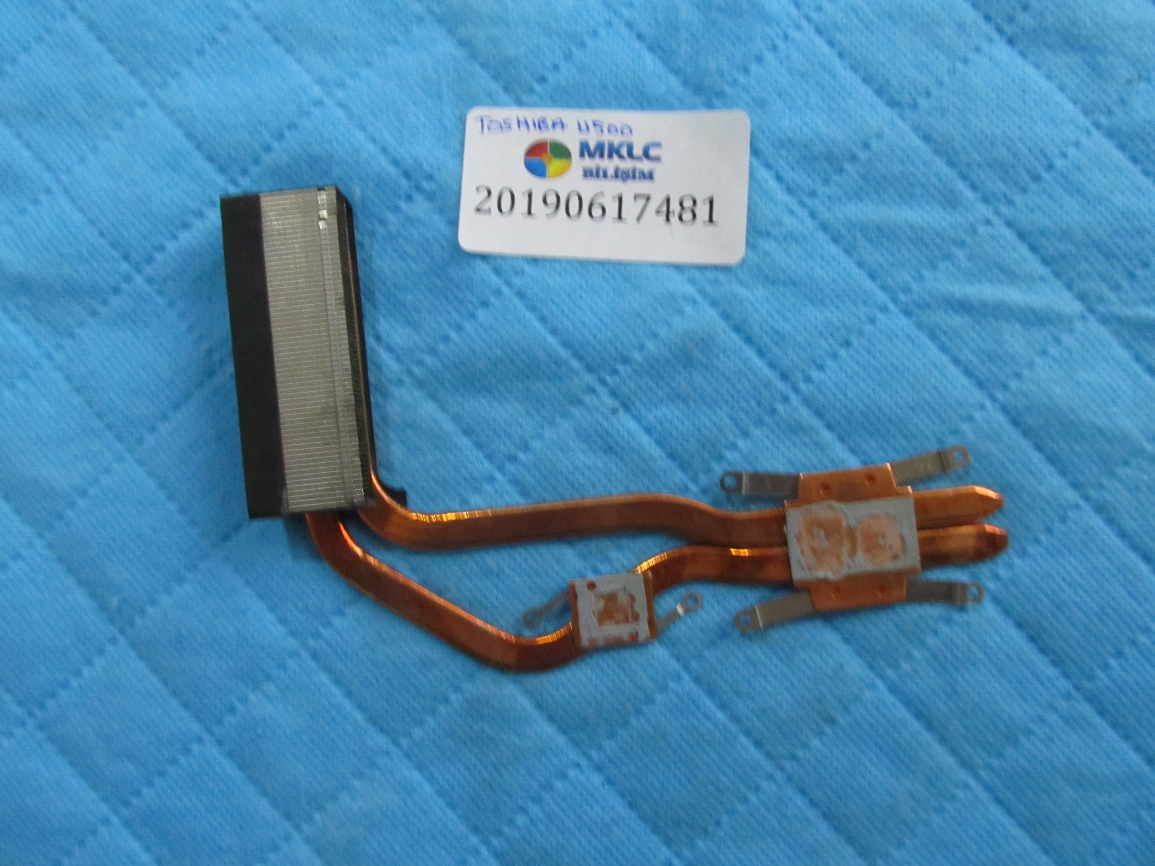 TOSHİBA Toshiba u500 soğutucu bakir (heatsink) küçük görsel 2