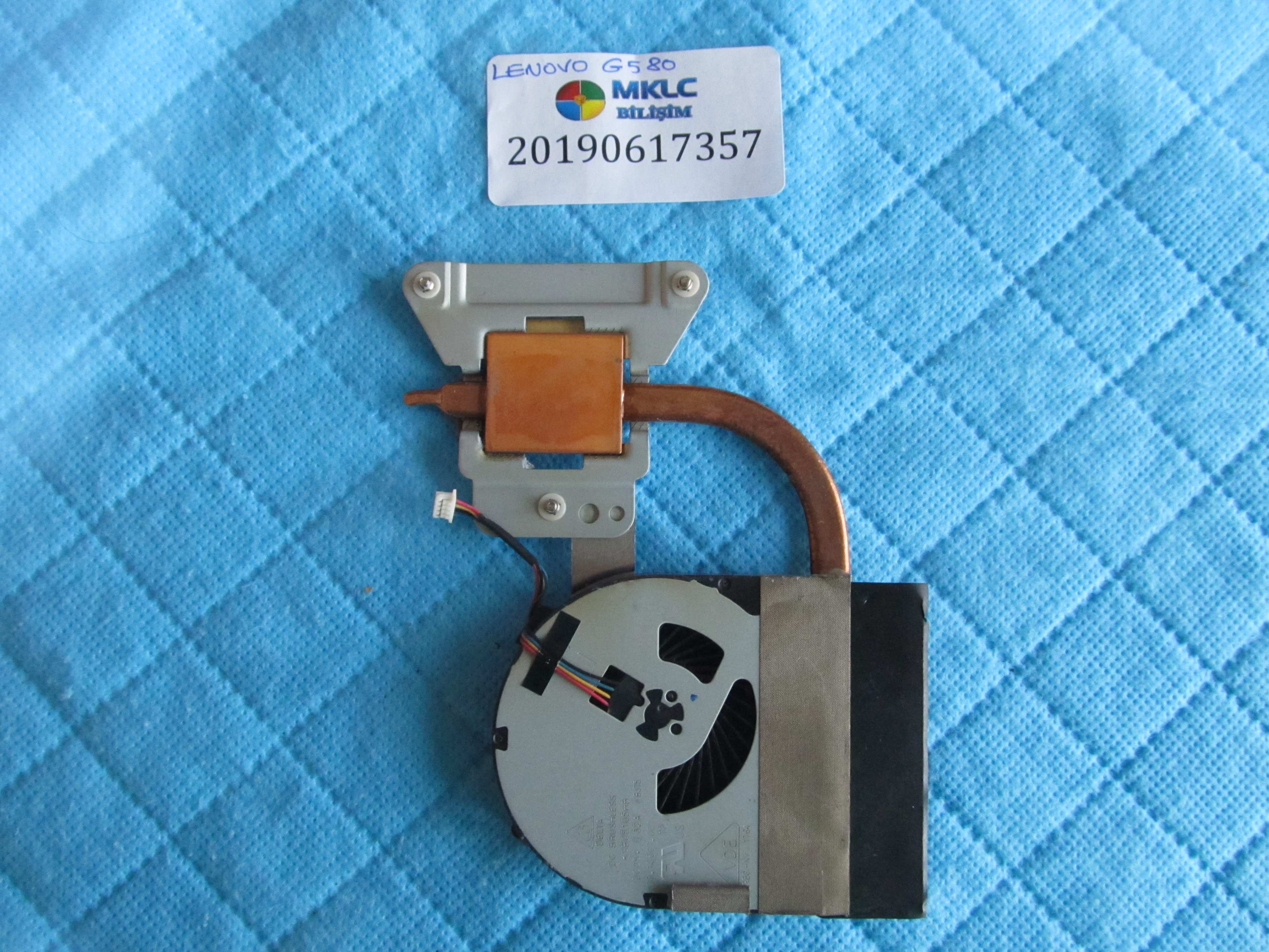 Lenovo g580 fan bakir soğutucu (heatsink) orjinal ürün