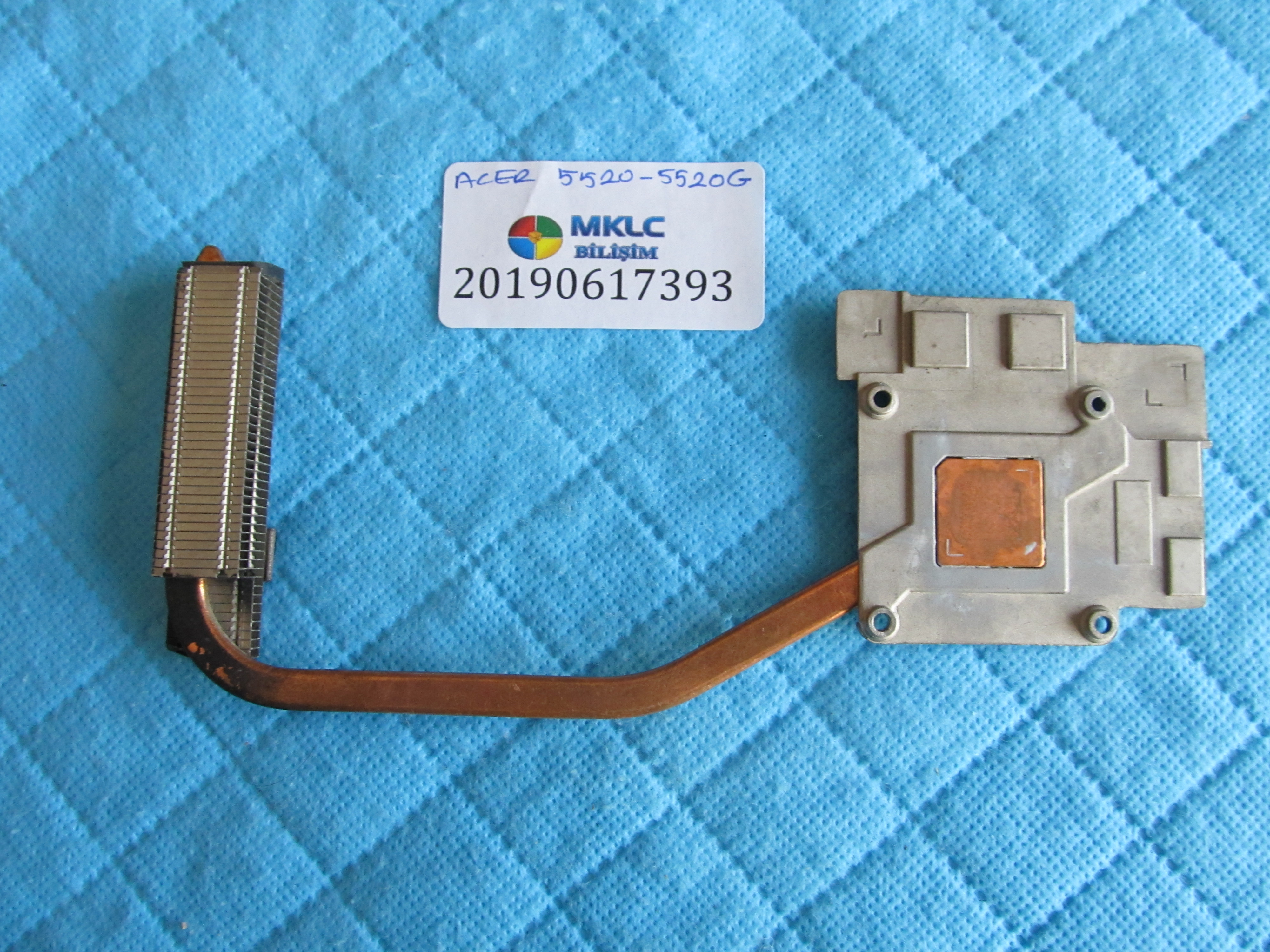 ACER Acer 5520-5520g soğutucu bakir (heatsink) küçük görsel 2