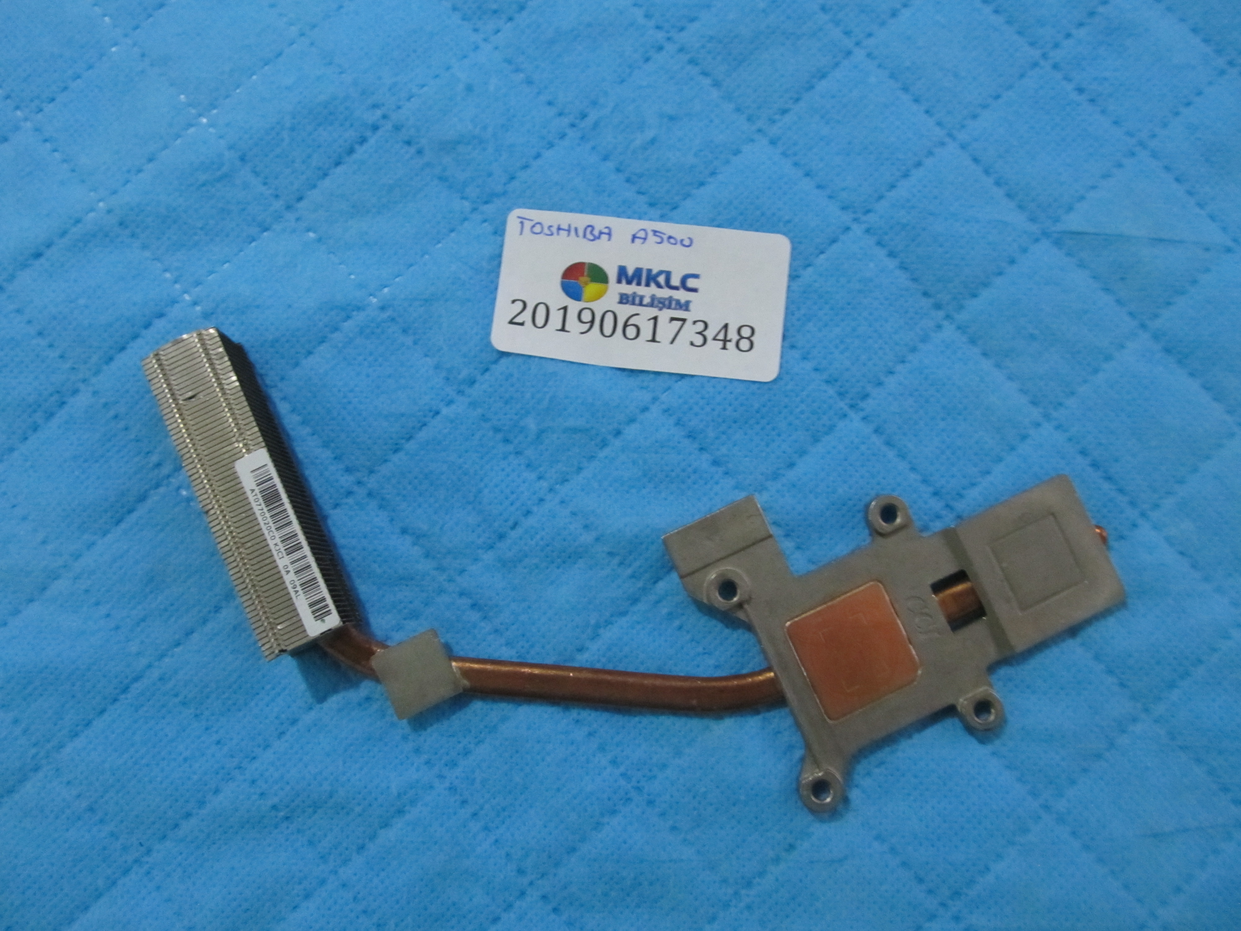 TOSHİBA Toshiba a500 bakir soğutucu (heatsink) orjinal ürün küçük görsel 2