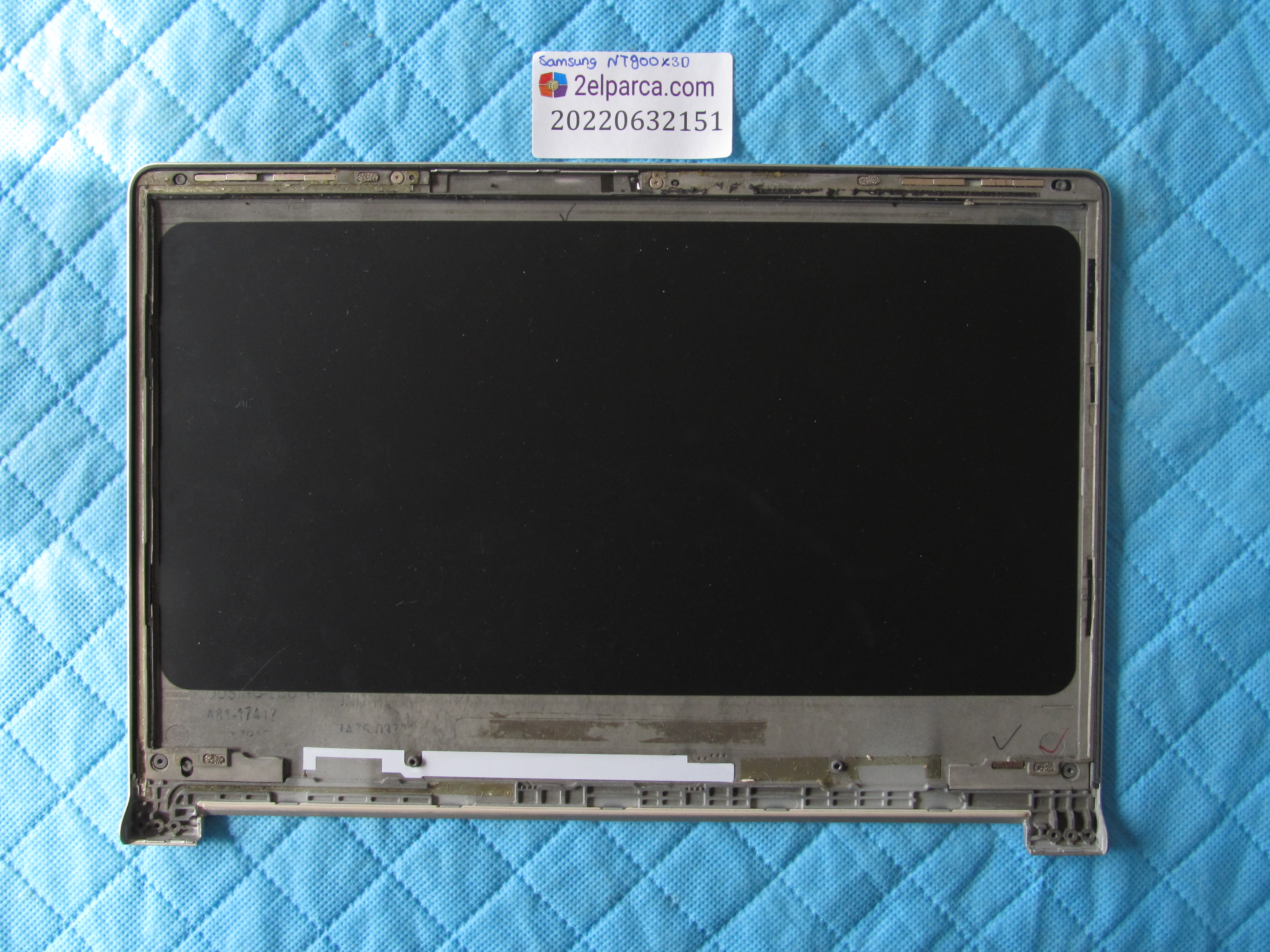 SAMSUNG Samsung nt900x3d arka kapak lcd back cover orjinal ürün küçük görsel 2