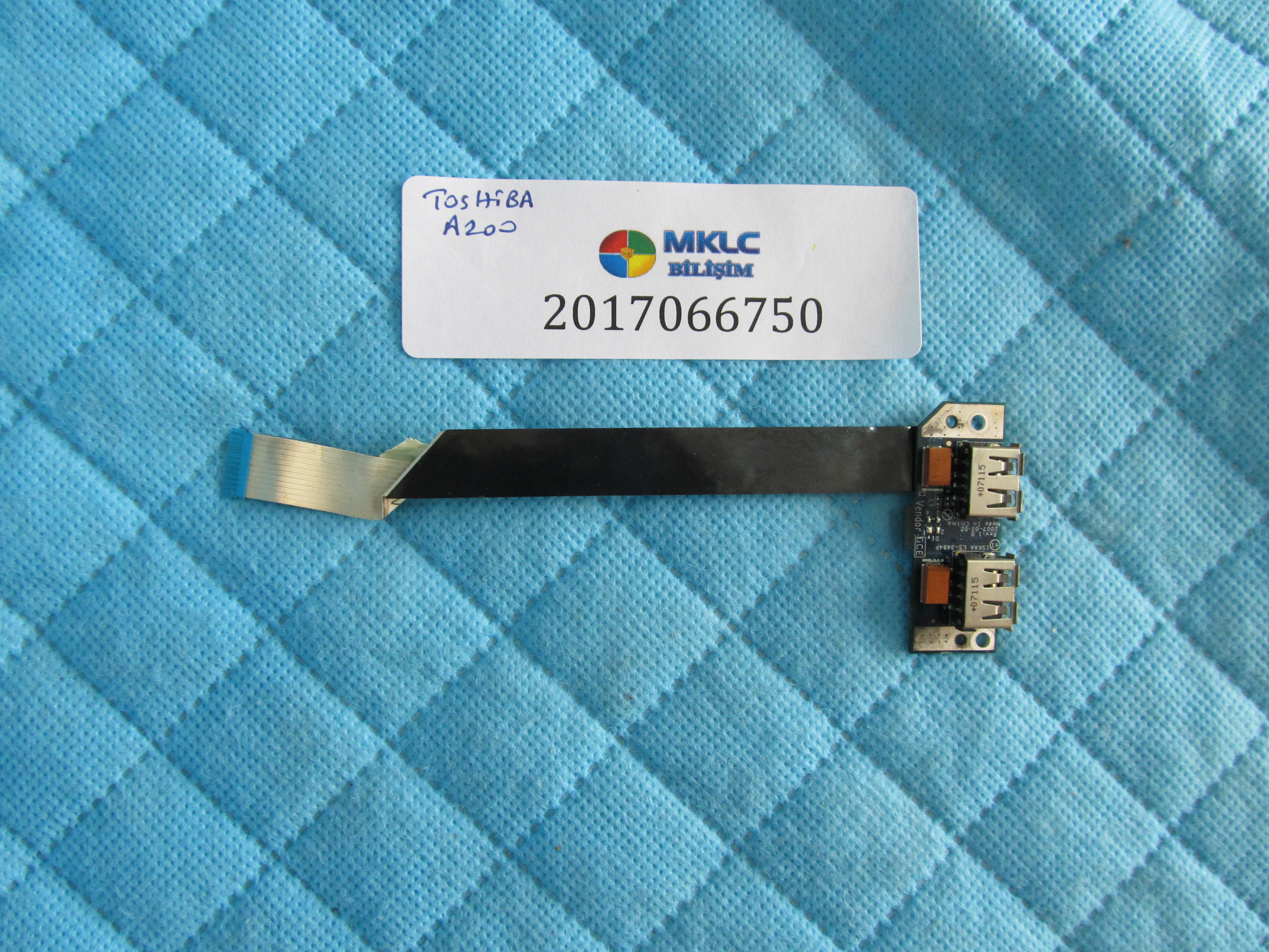 Toshiba a200 usb port flex orjinal ürün