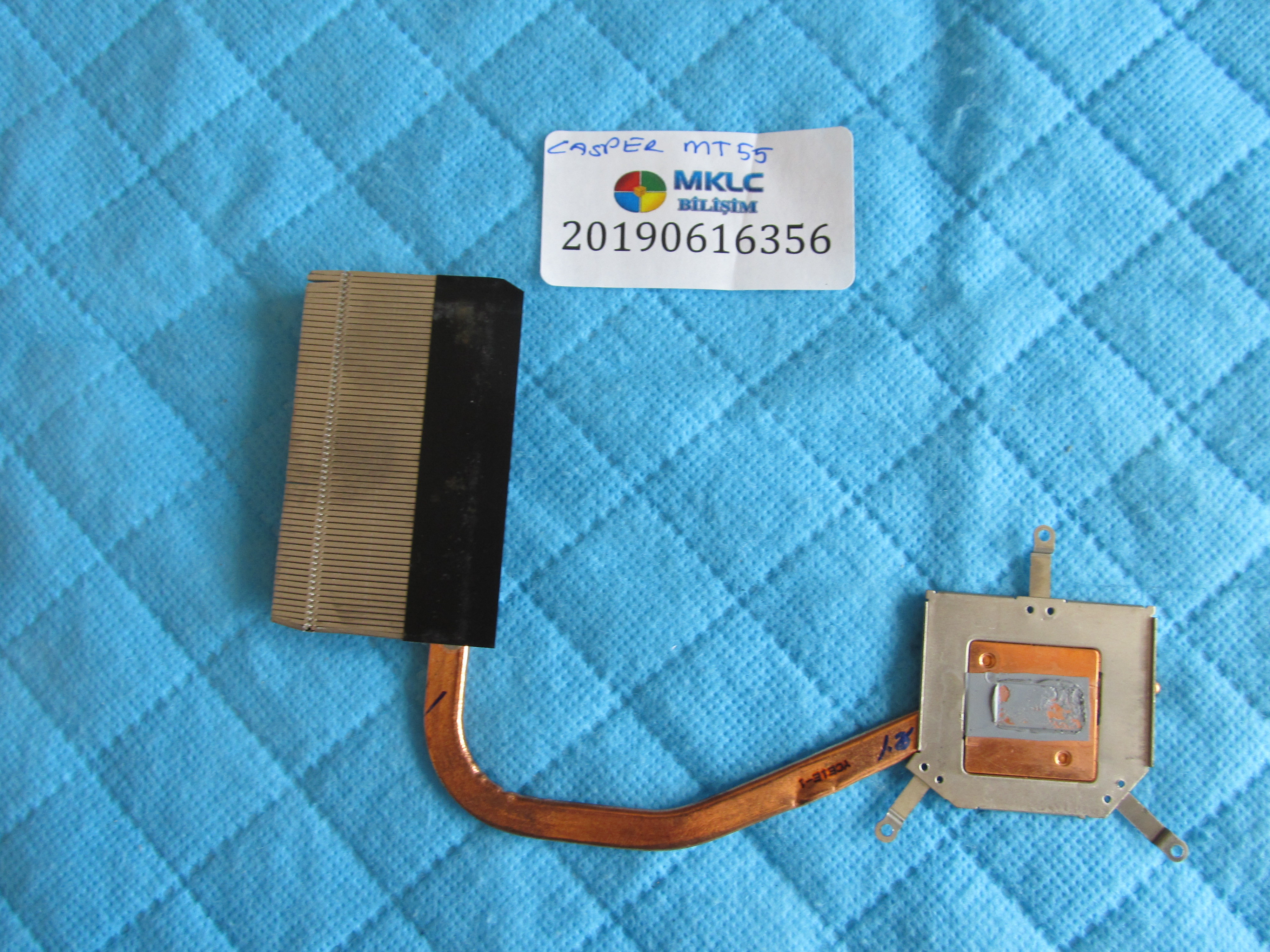 CASPER Casper mt55 fan bakir soğutucu (heatsink) orjinal ürün küçük görsel 2