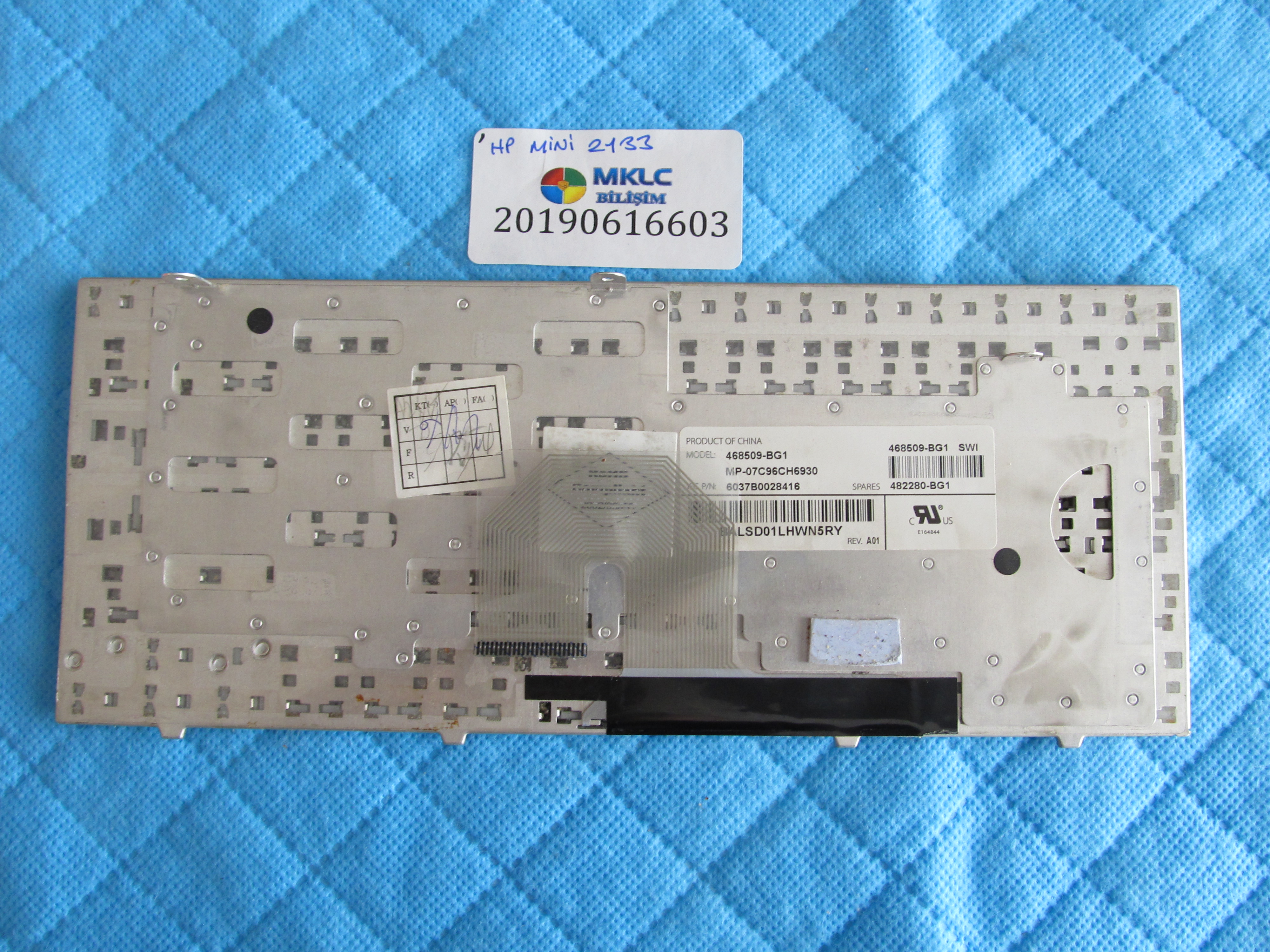 HP Hp mini 2133 klavye tr q orjinal ürün küçük görsel 2