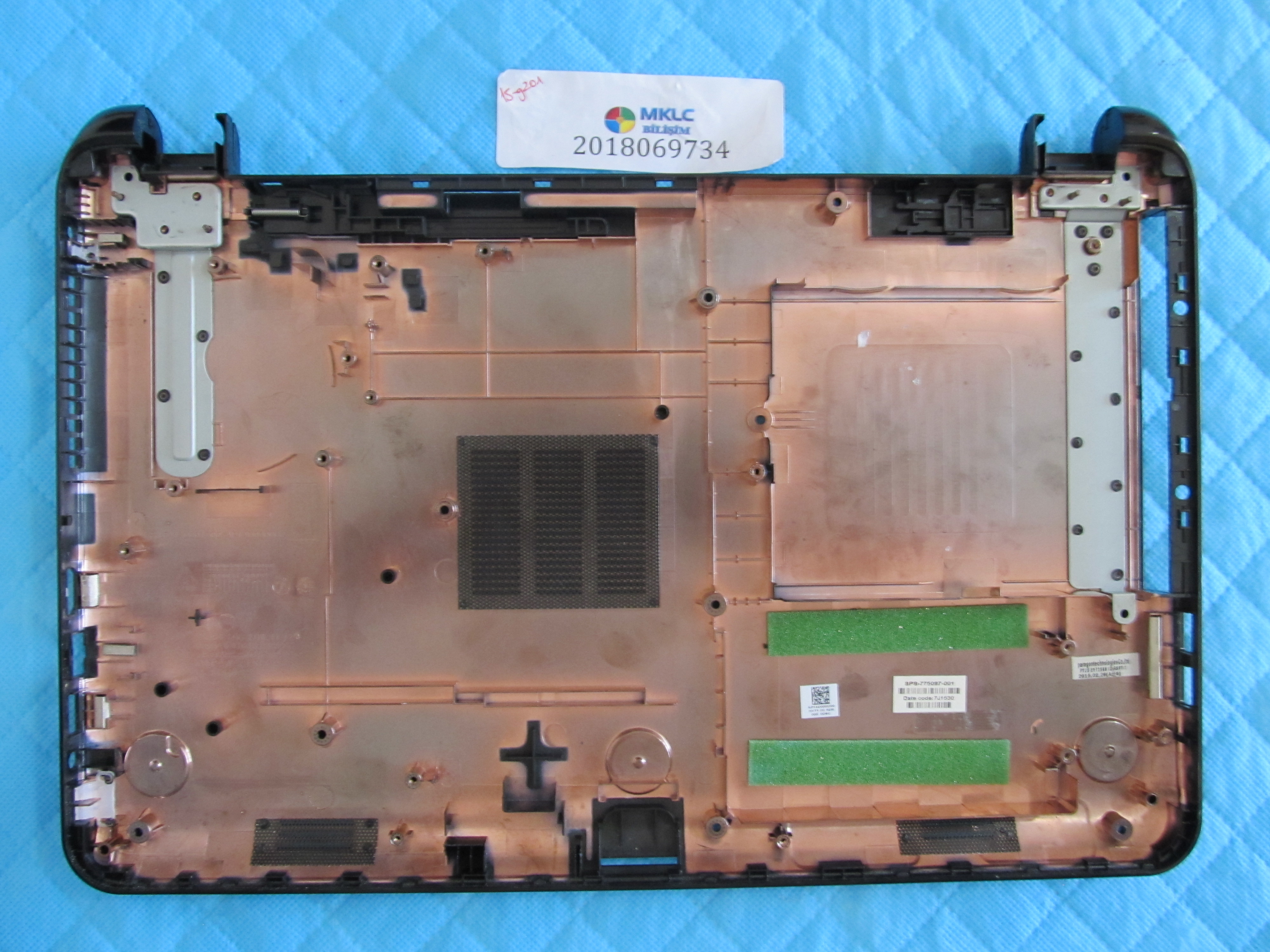 HP Hp 15-g201nt ekran ön çerçeve lcd bezel orjinal ürün küçük görsel 2
