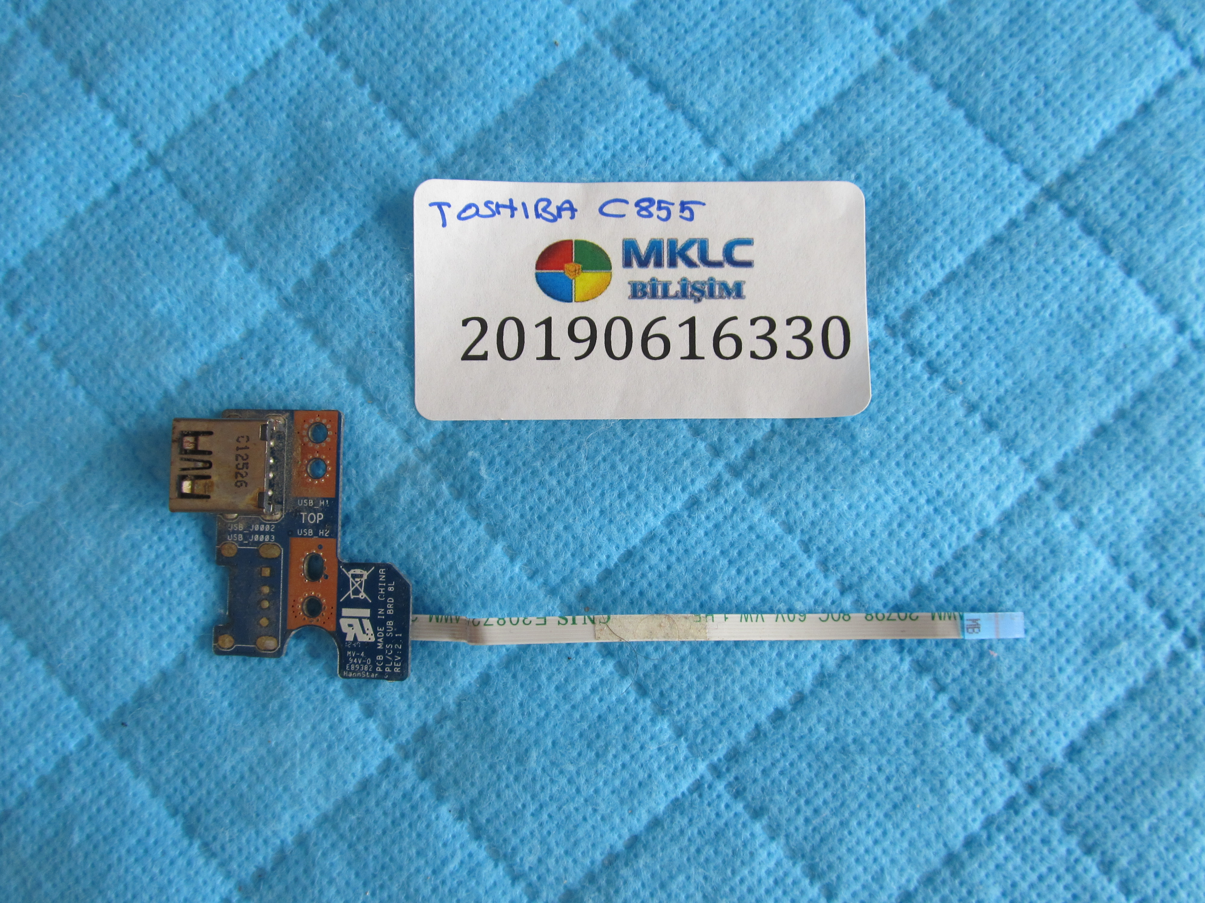 Toshiba c855 usb port flex orjinal ürün