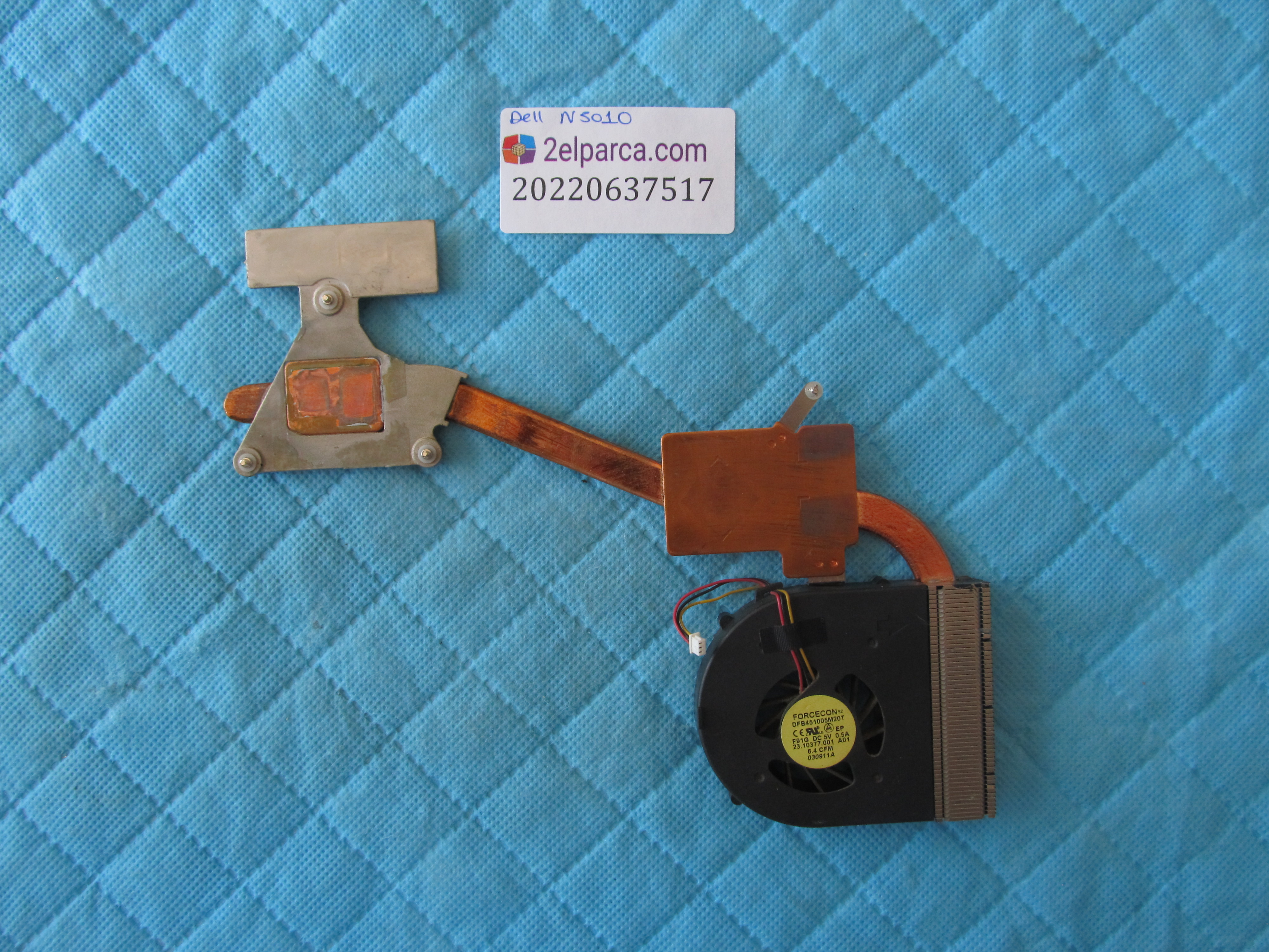 DELL Dell n5010 fan soğutucu bakir orjinal ürün küçük görsel 2