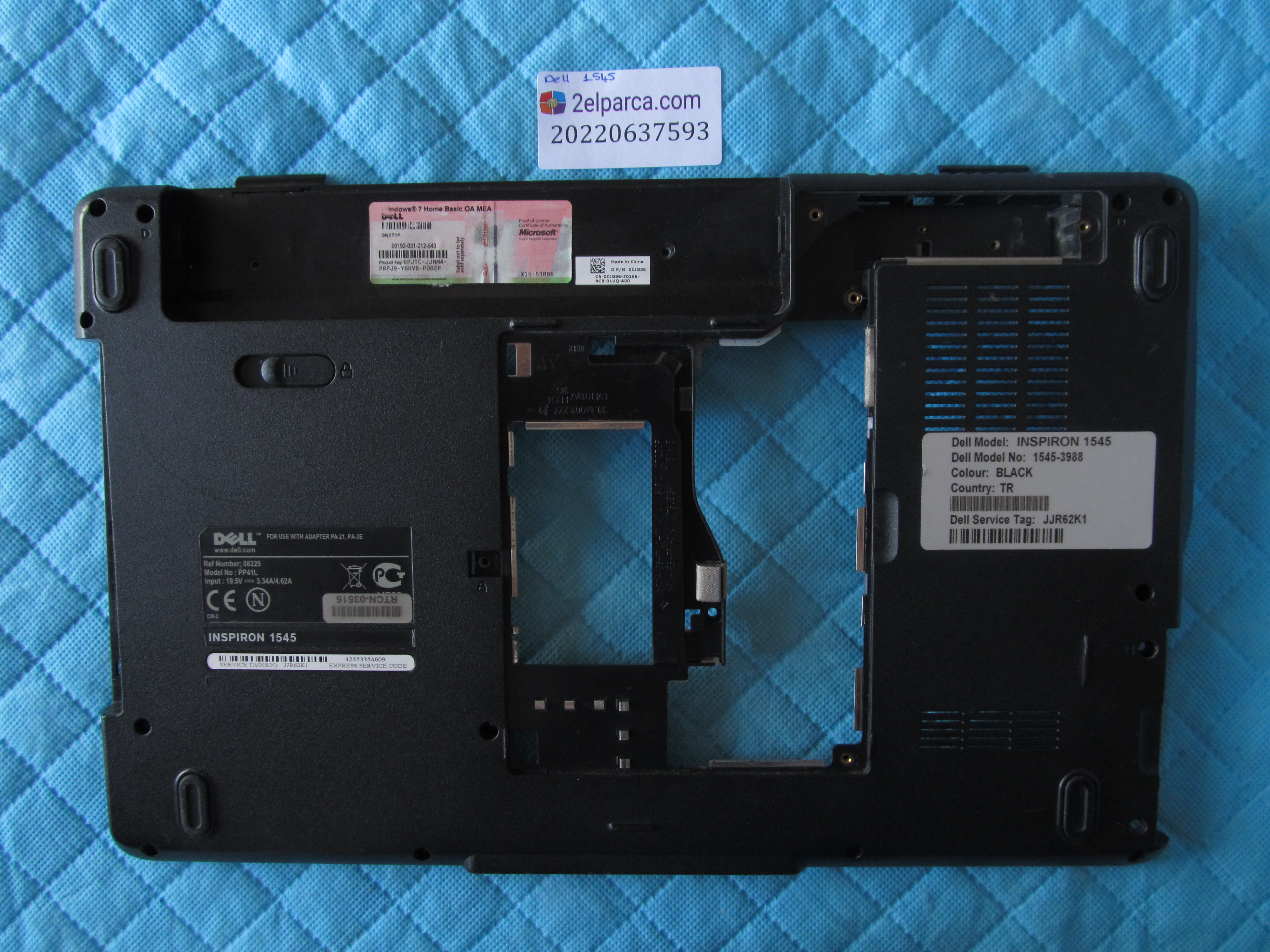 Dell 1545 alt kasa orjinal ürün
