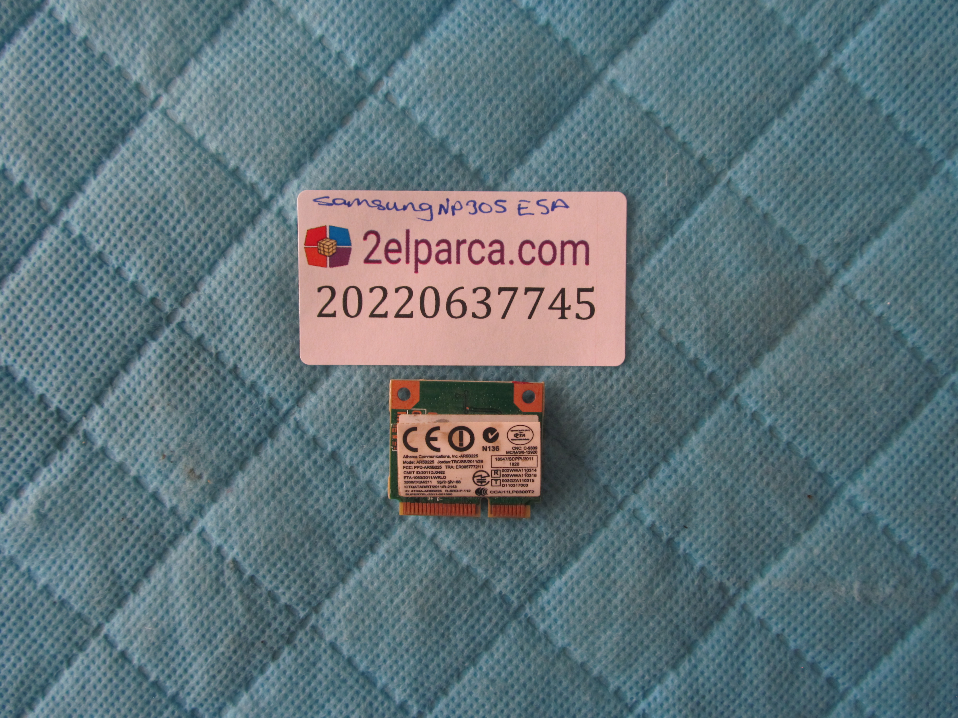 SAMSUNG Samsung np305e5a wifi karti orjinal ürün küçük görsel 2