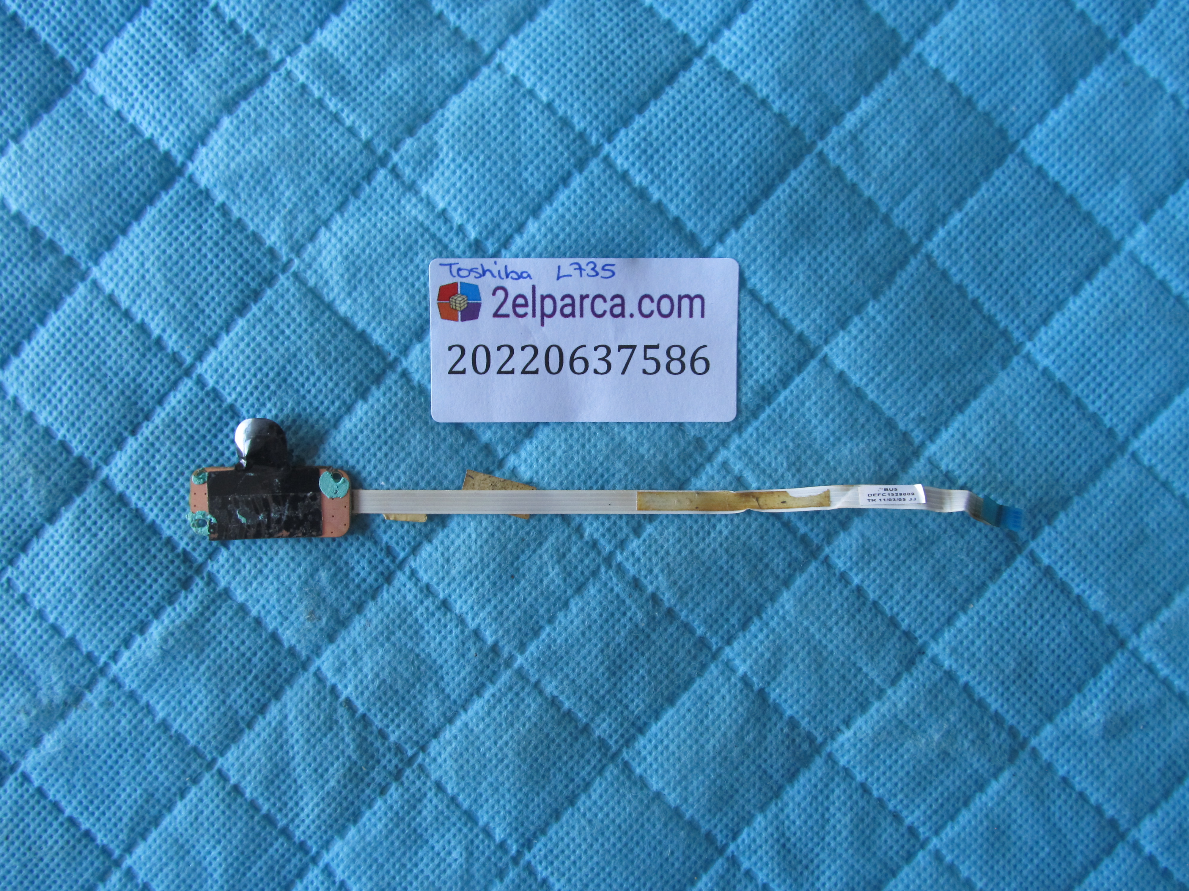 TOSHİBA Toshiba l735 tetik karti ve flex orjinal ürün küçük görsel 2