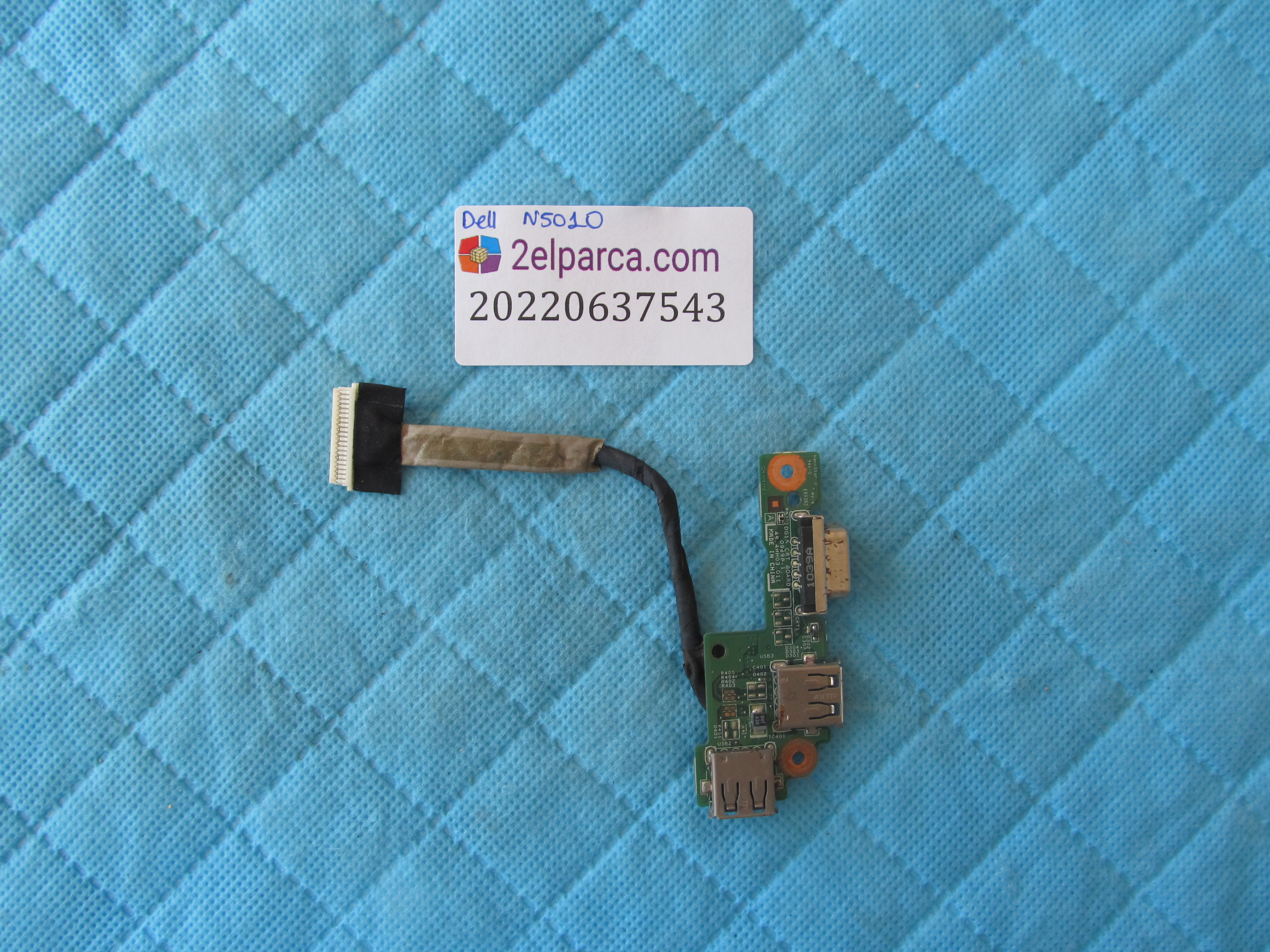 Dell n5010 usb vga port flex orjinal ürün