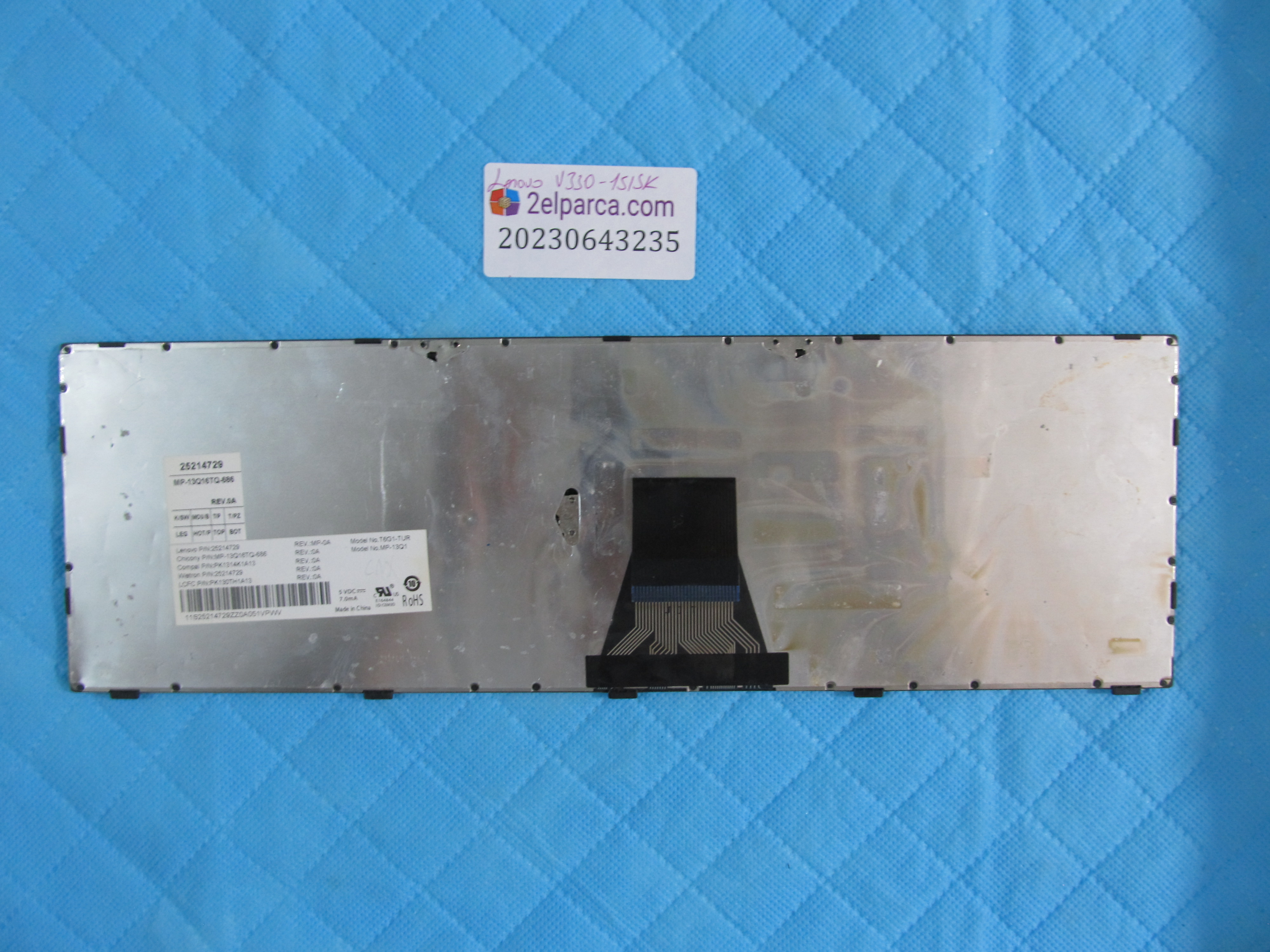 LENOVO Lenovo v330 15isk kalvye orjinal ürün küçük görsel 2