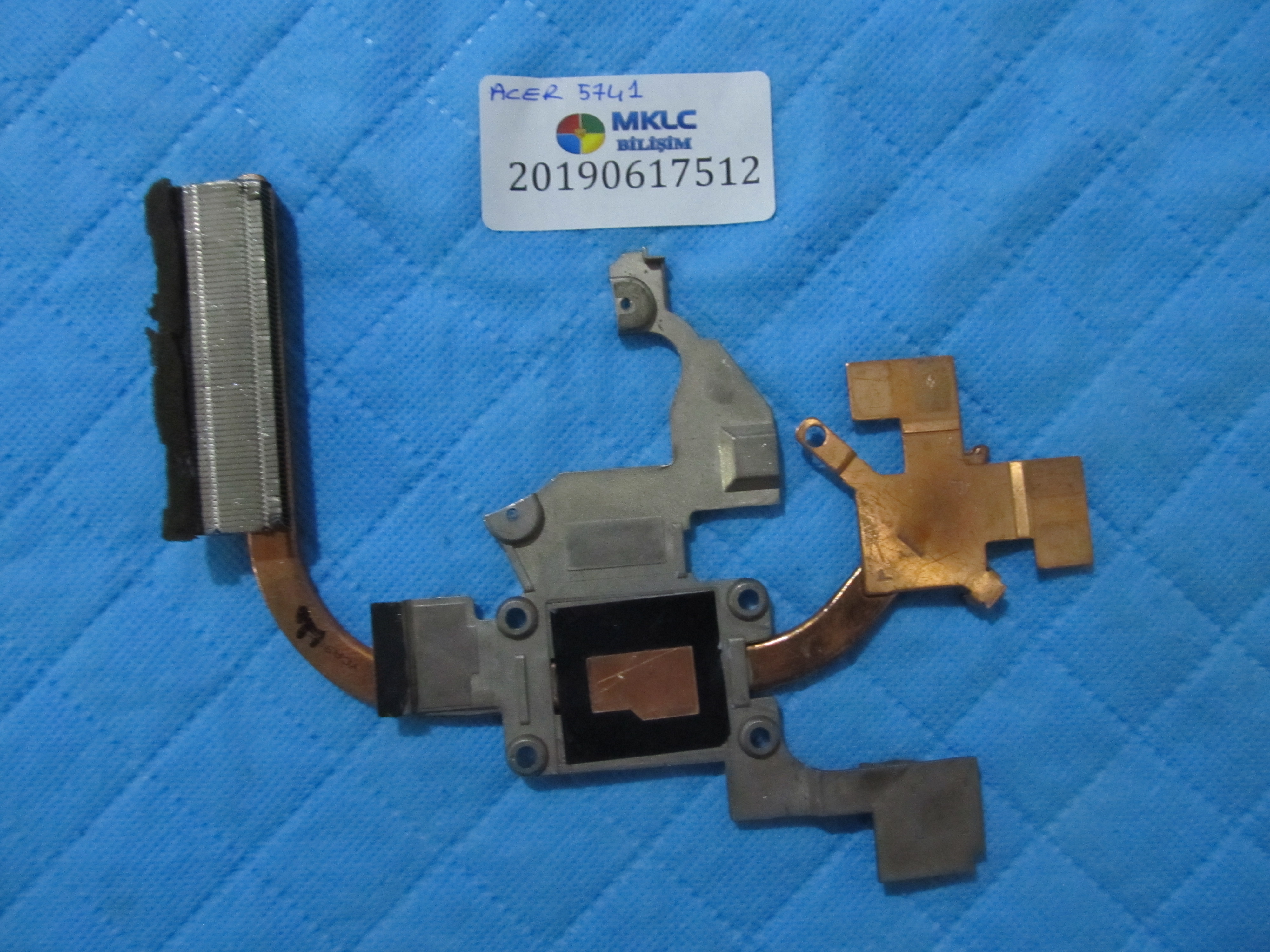 ACER Acer 5741 soğutucu bakir (heatsink) orjinal ürün küçük görsel 2