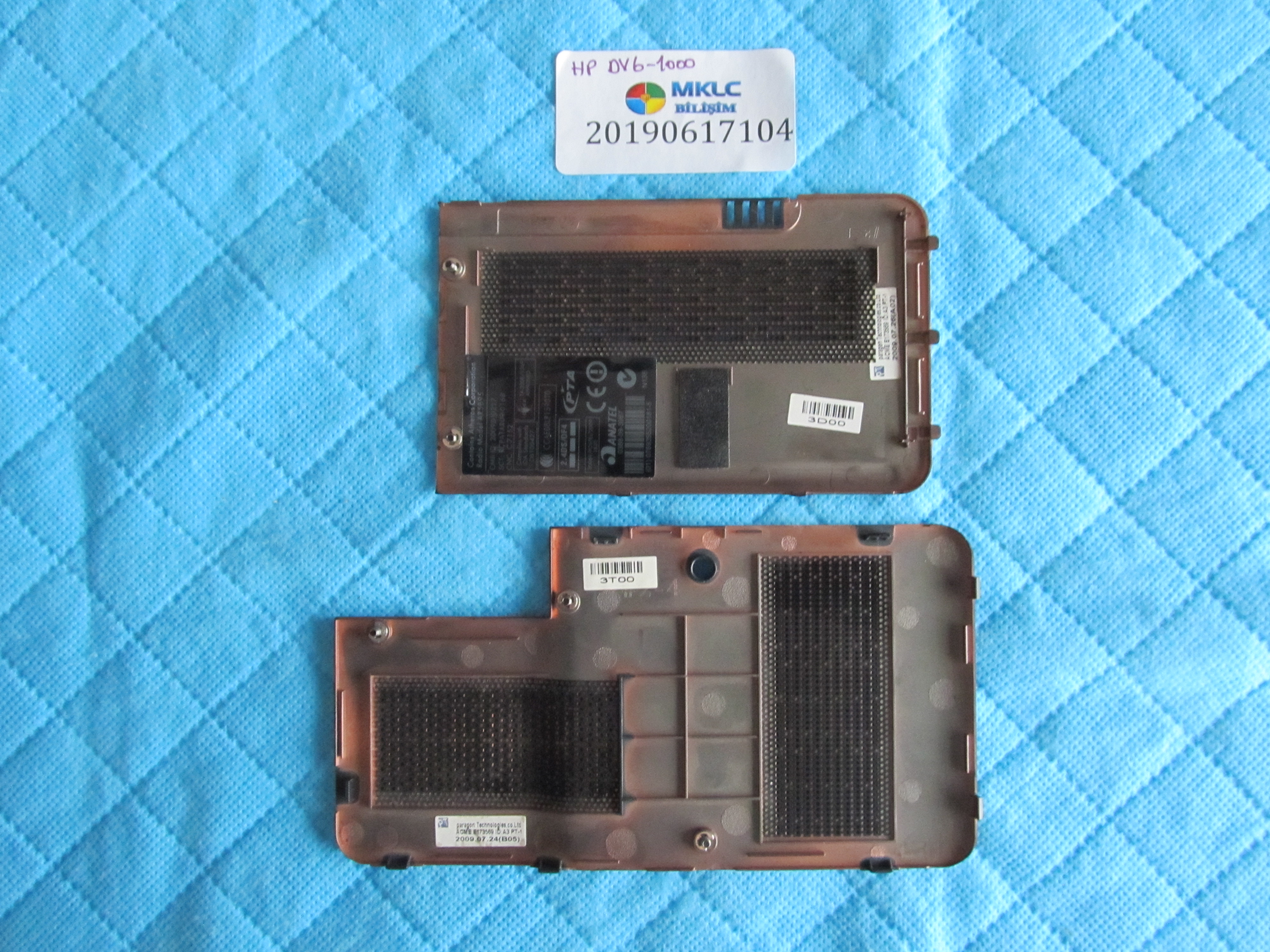 HP Hp dv6-1000 alt kasa kapaği küçük görsel 2