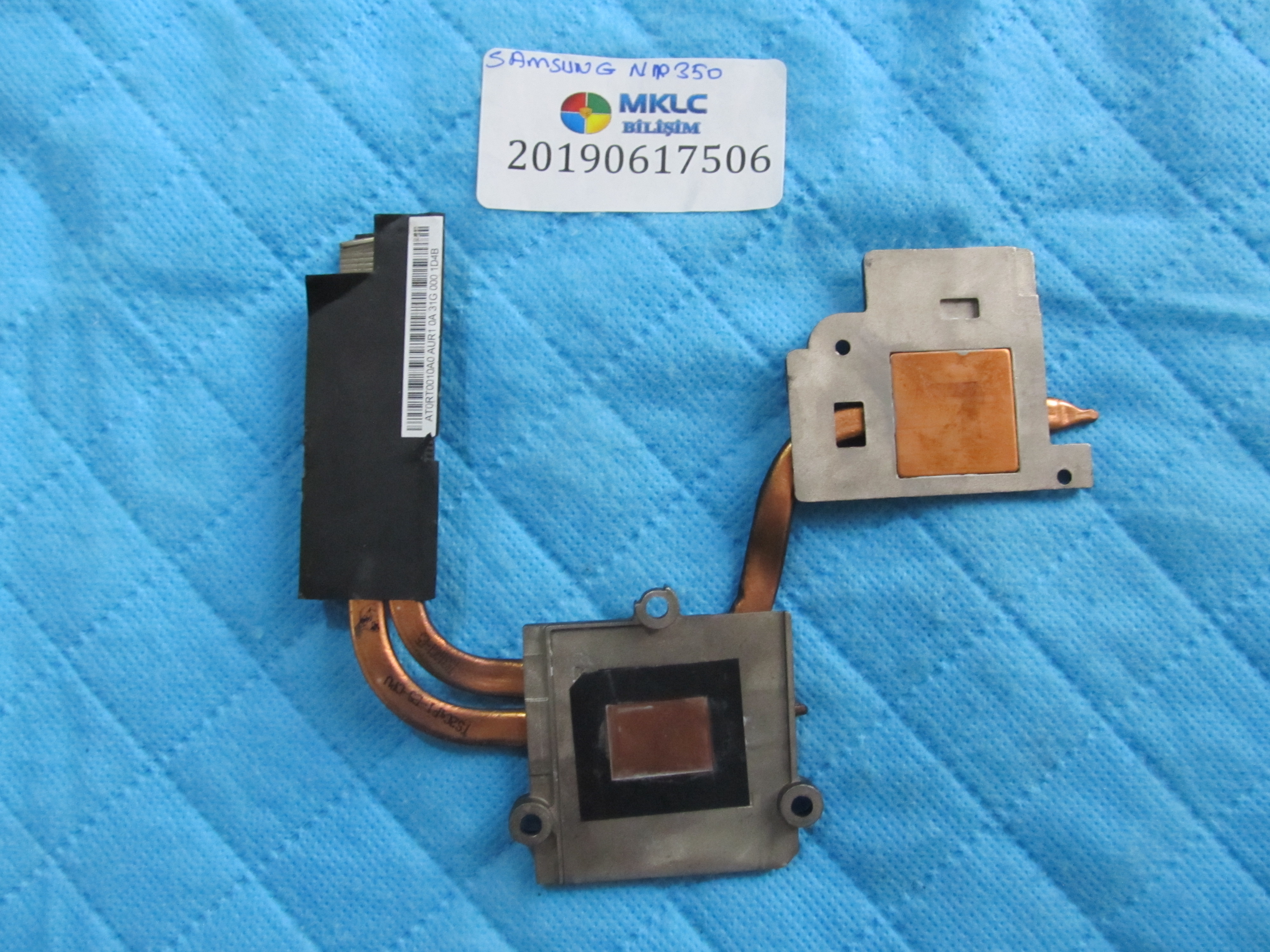 SAMSUNG Samsung np350 cpu bakir (heatsink) orjinal ürün küçük görsel 2