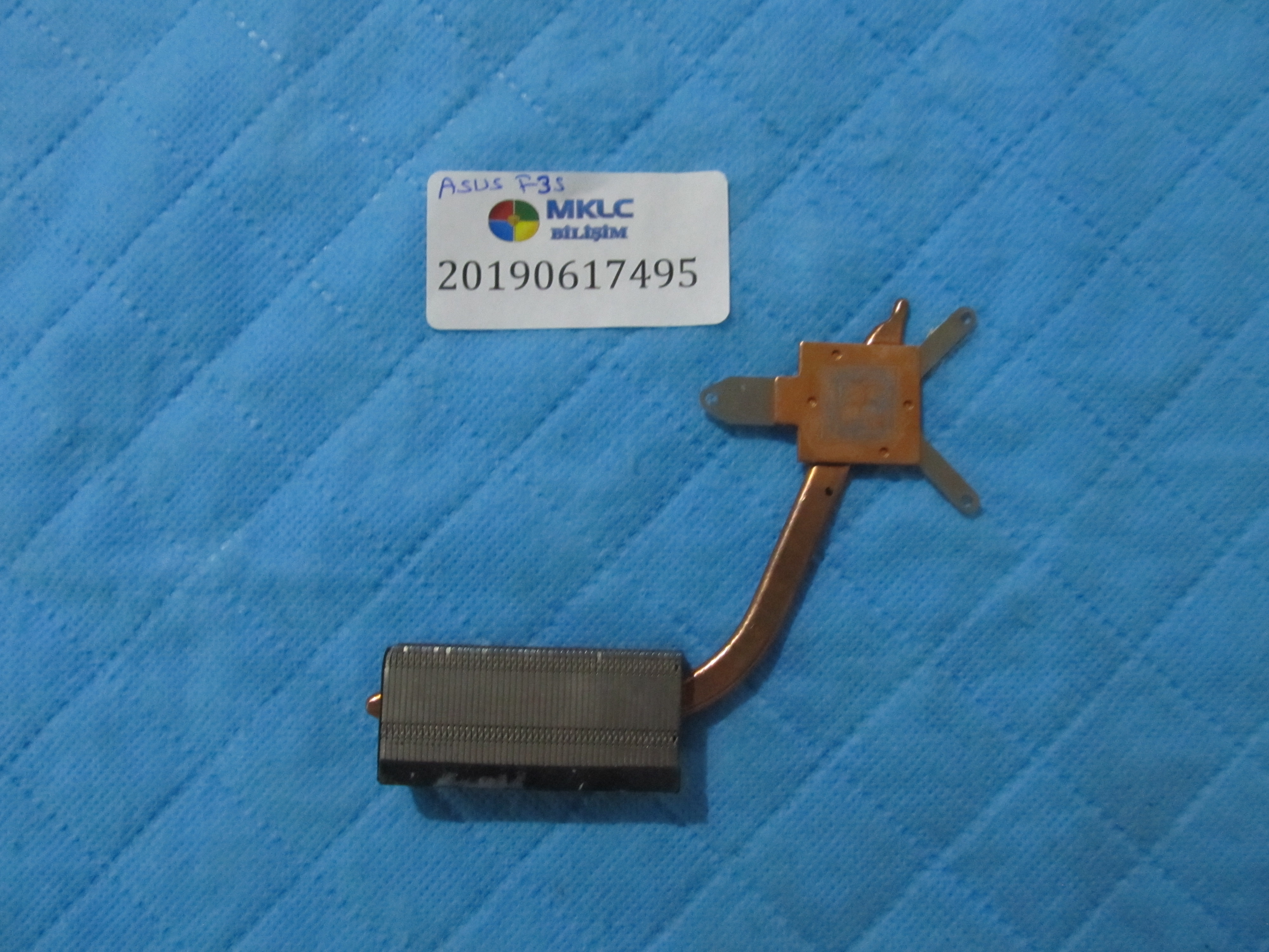 ASUS Asus f3s soğutucu bakir (heatsink) küçük görsel 2