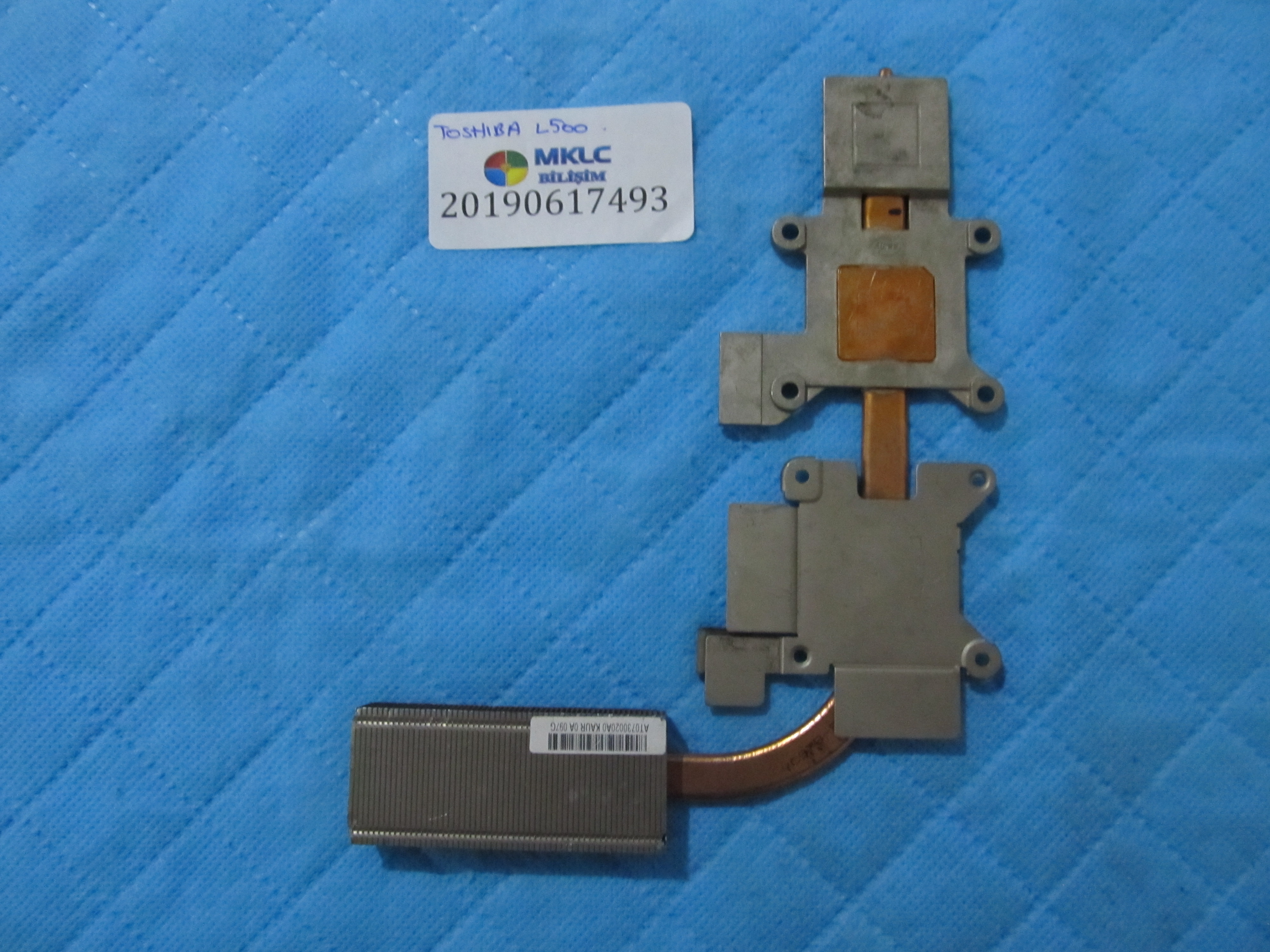 TOSHİBA Toshiba l500 soğutucu bakir (heatsink) orjinal ürün küçük görsel 2
