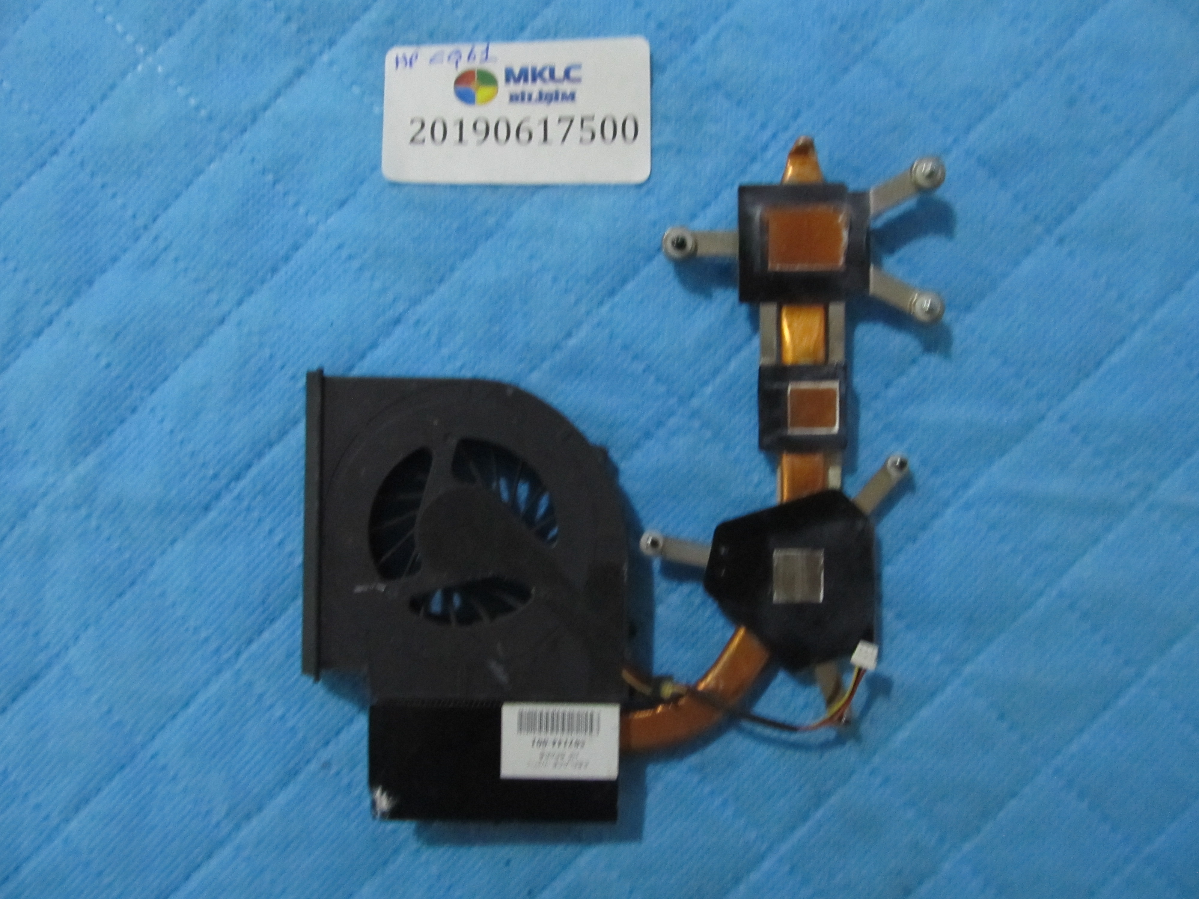 HP Hp cq61 fan bakir soğutucu (heatsink) küçük görsel 2