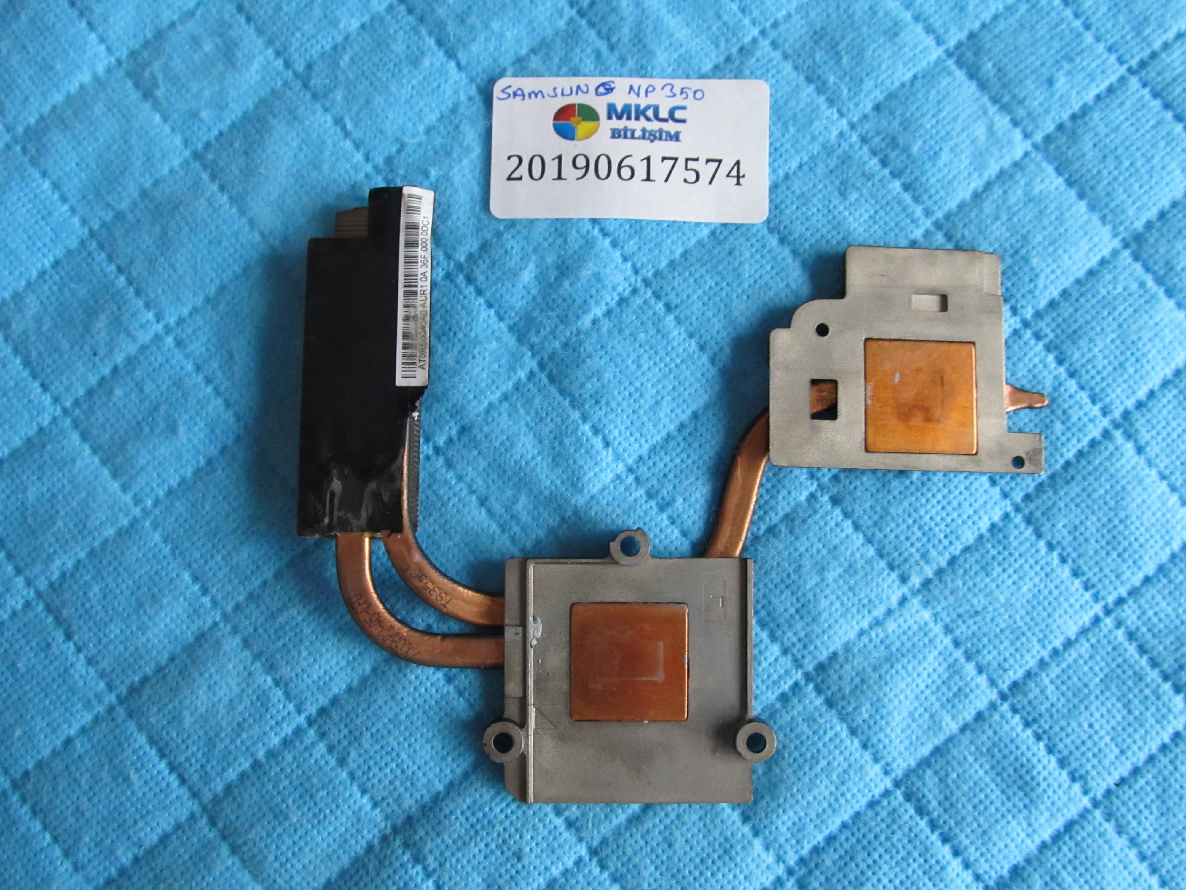SAMSUNG Samsung np350 soğutucu bakir (heatsink) orjinal ürün küçük görsel 2