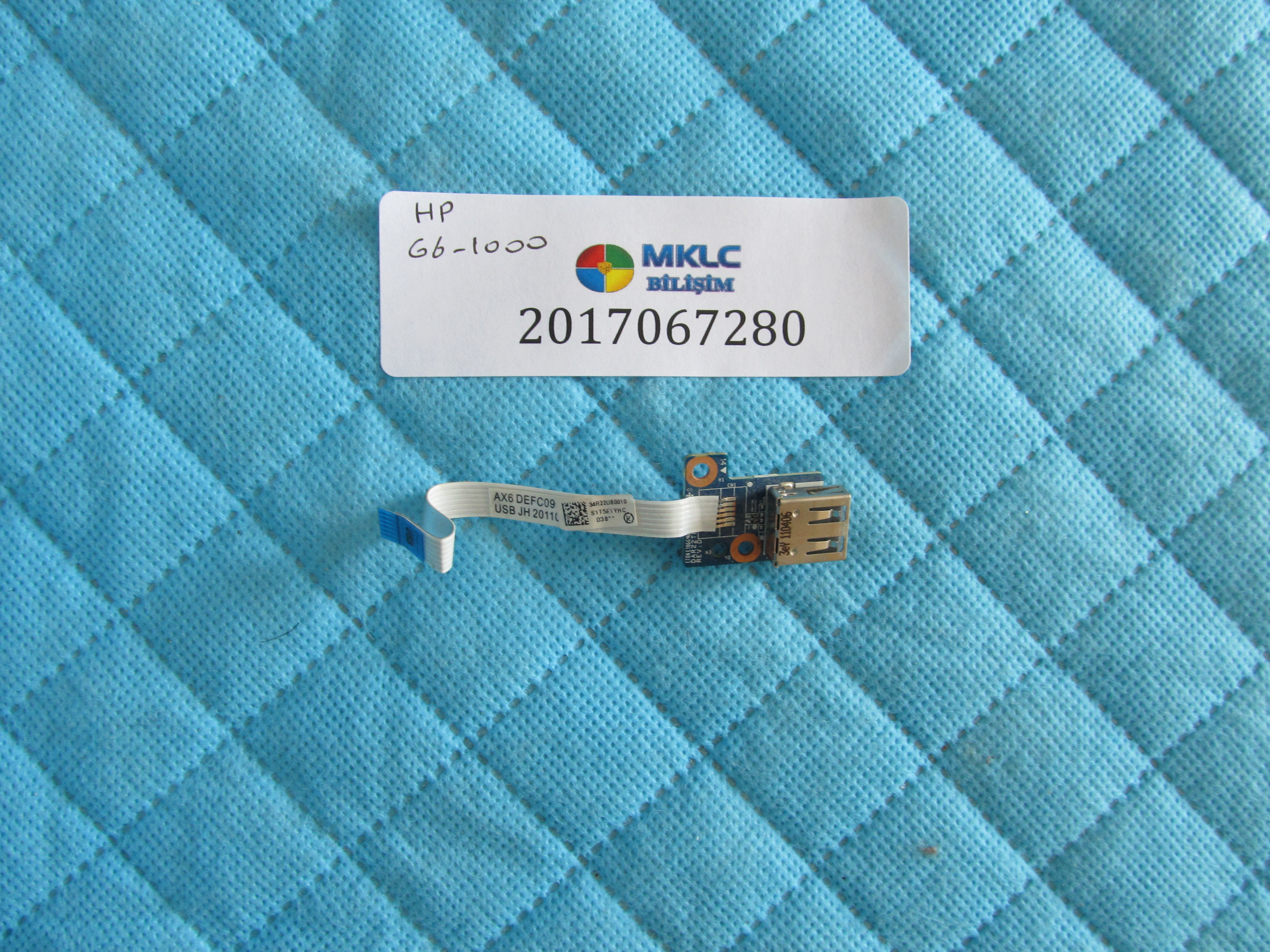 Hp g6-1000 usb port flex orjinal ürün