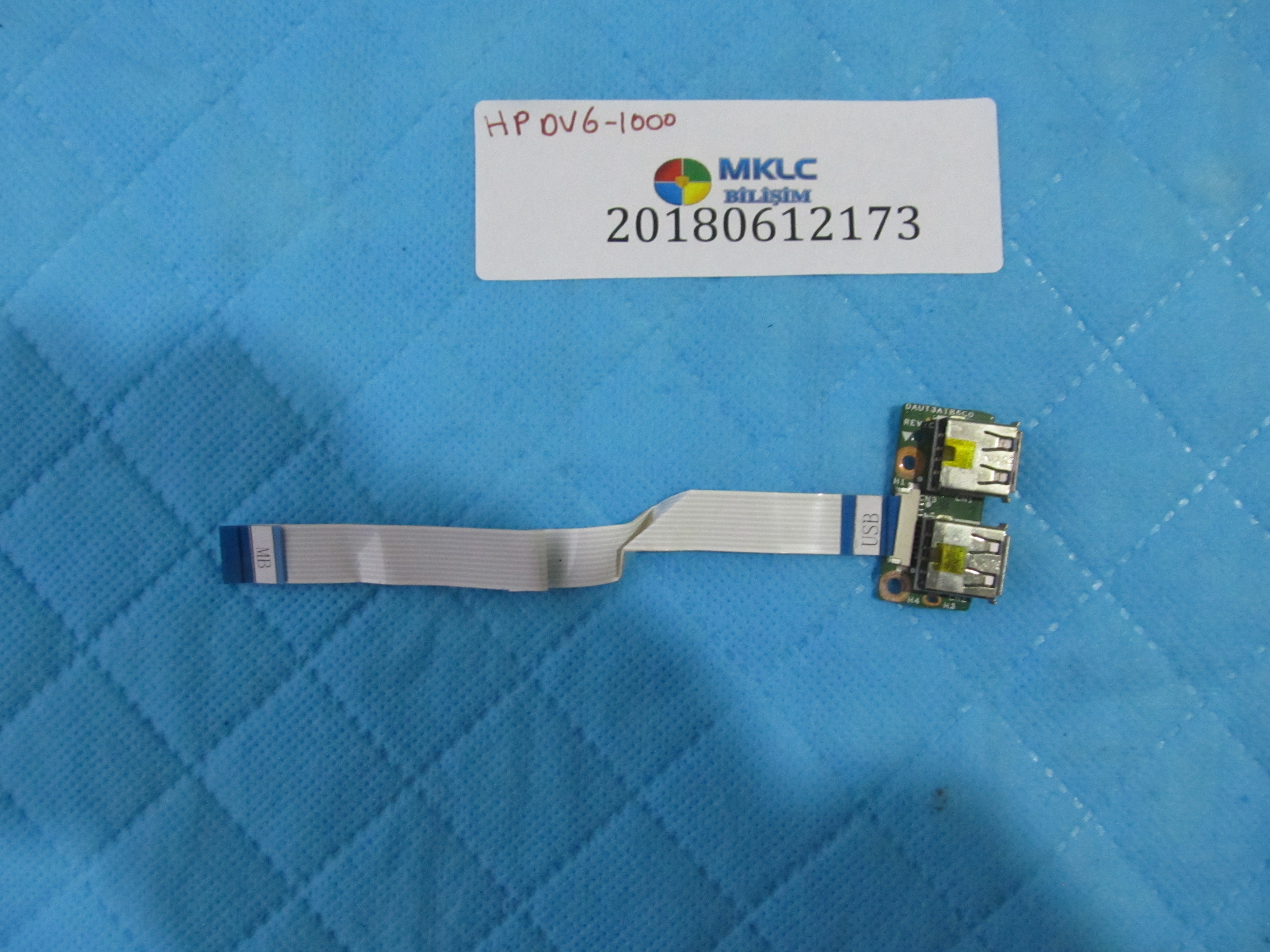 Hp dv6-1000 usb port flex orjinal ürün