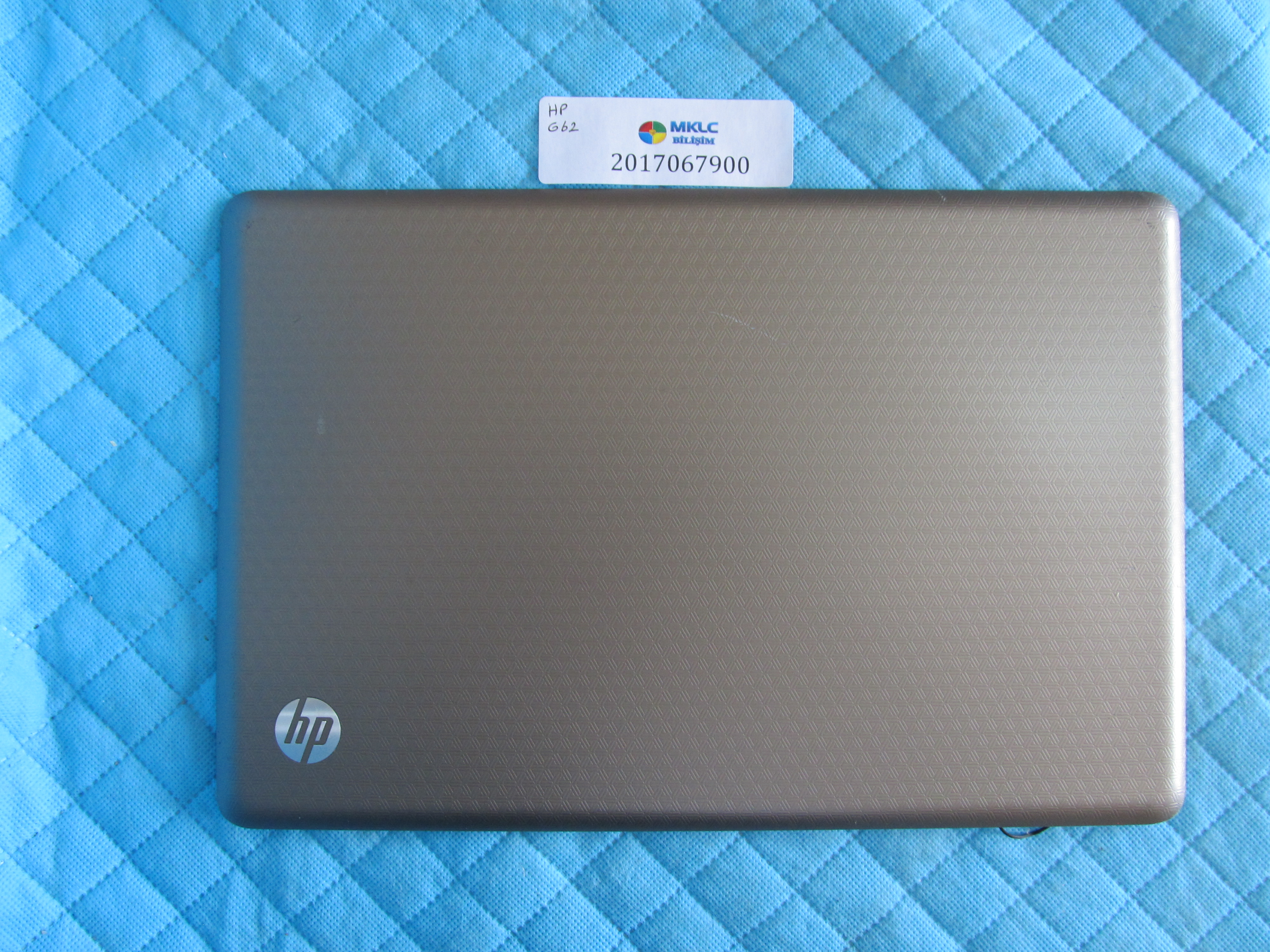 Hp g62 ekran arka kapak lcd back cover orjinal ürün