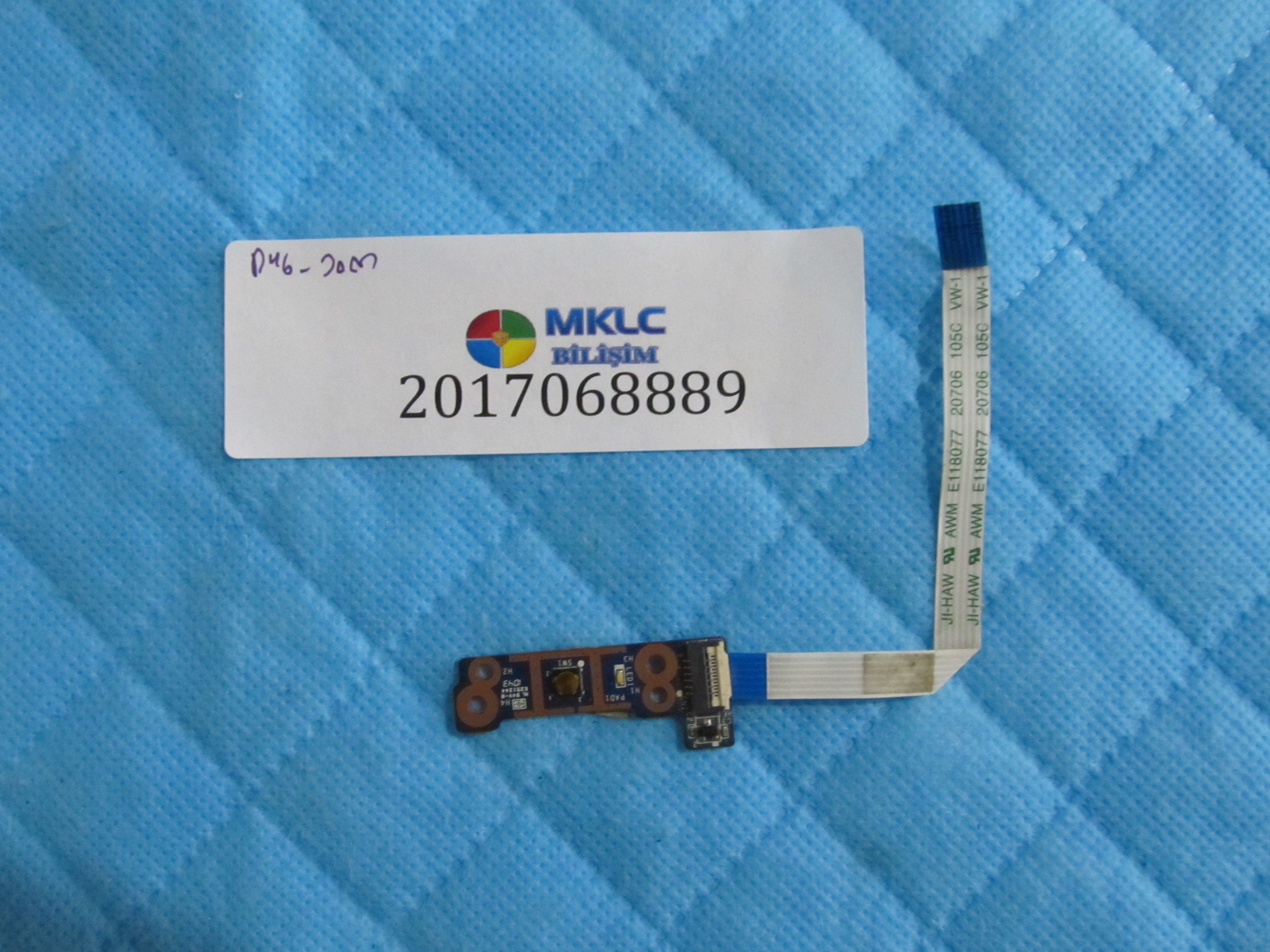 Hp dv6-3000 tetik karti ve flex orjinal ürün