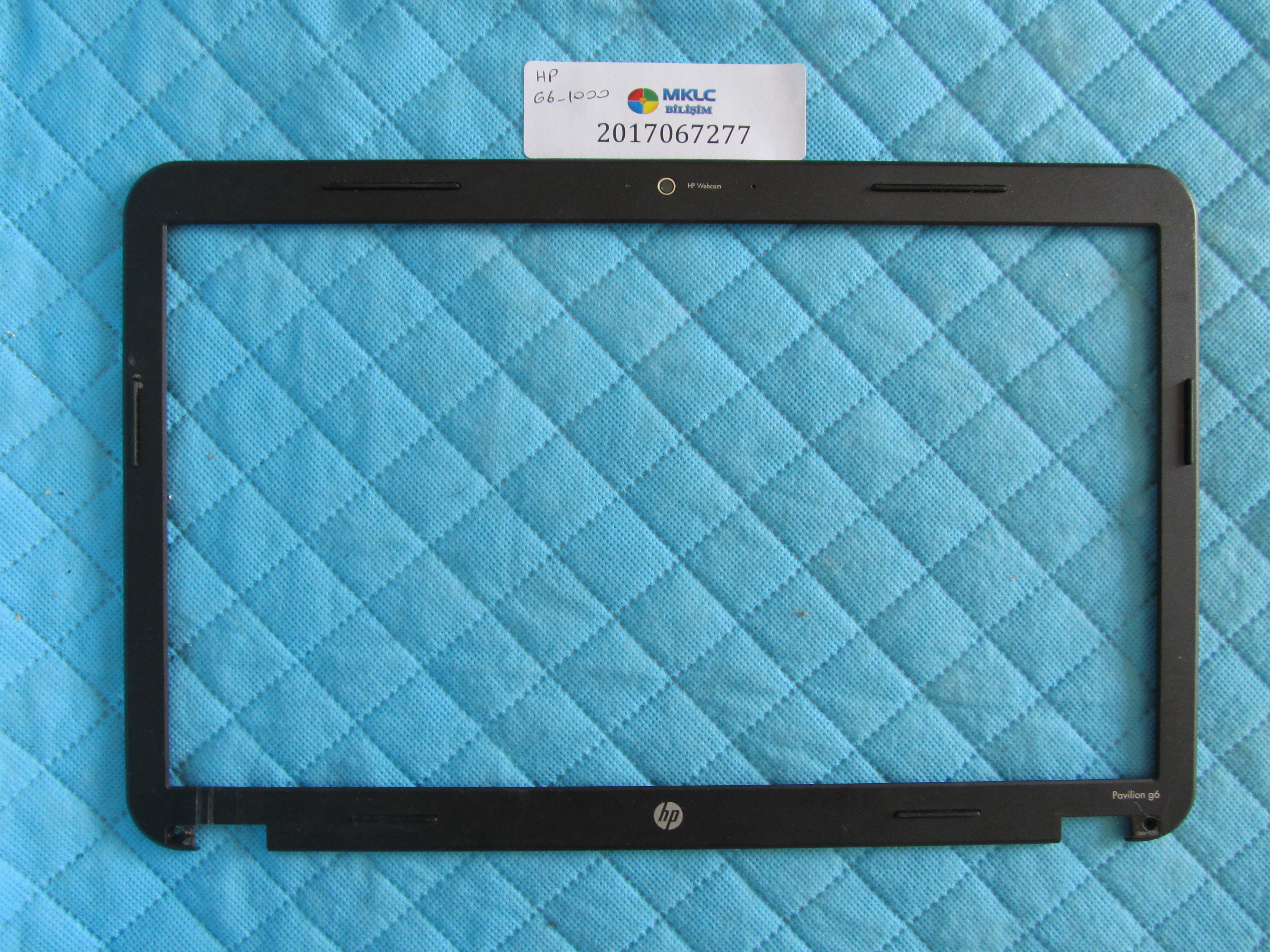 Hp g6-1000 ekran ön çerçeve lcd bezel orjinal ürün