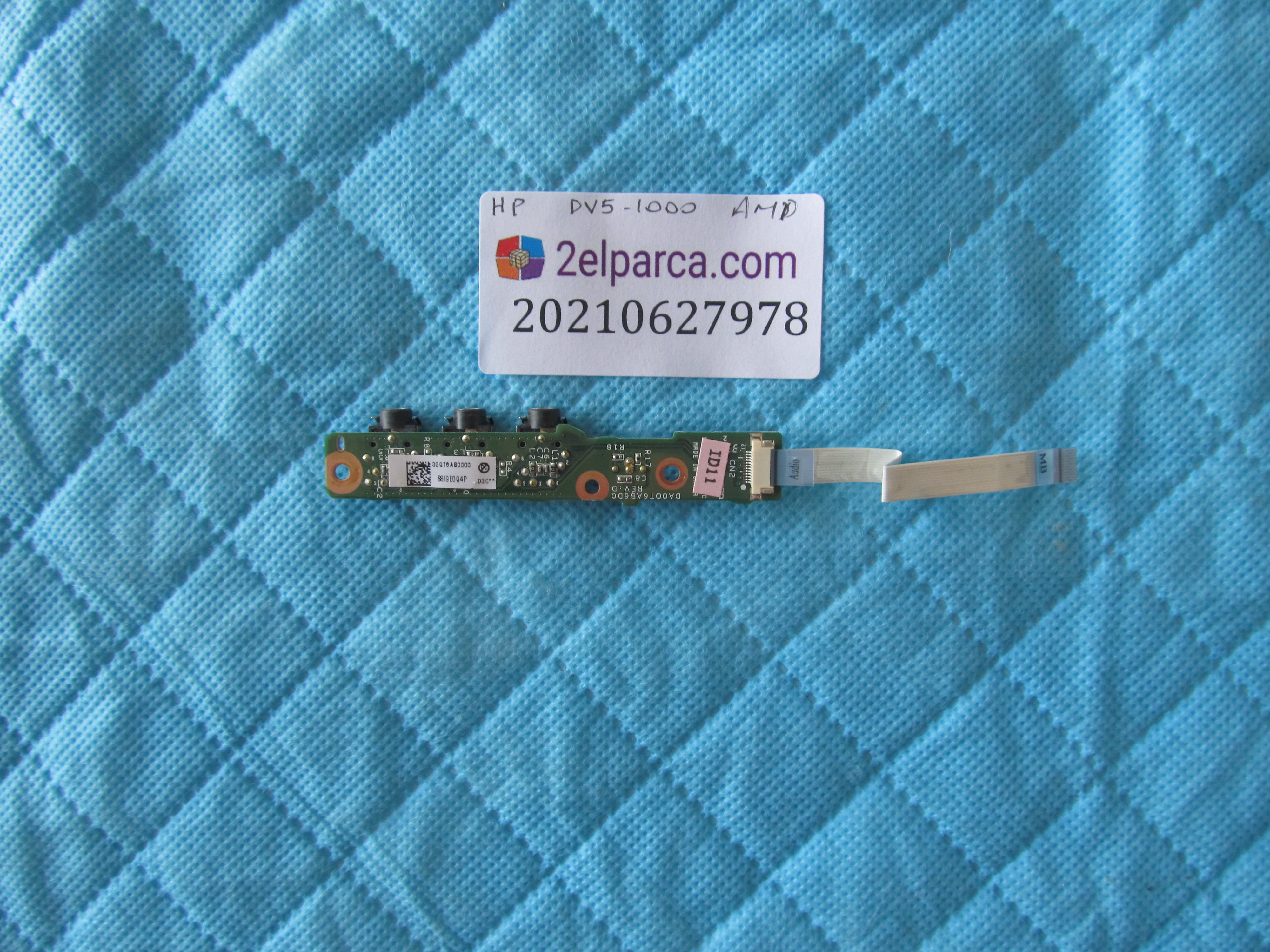 HP Hp dv5-1000 amd ses board flex küçük görsel 2