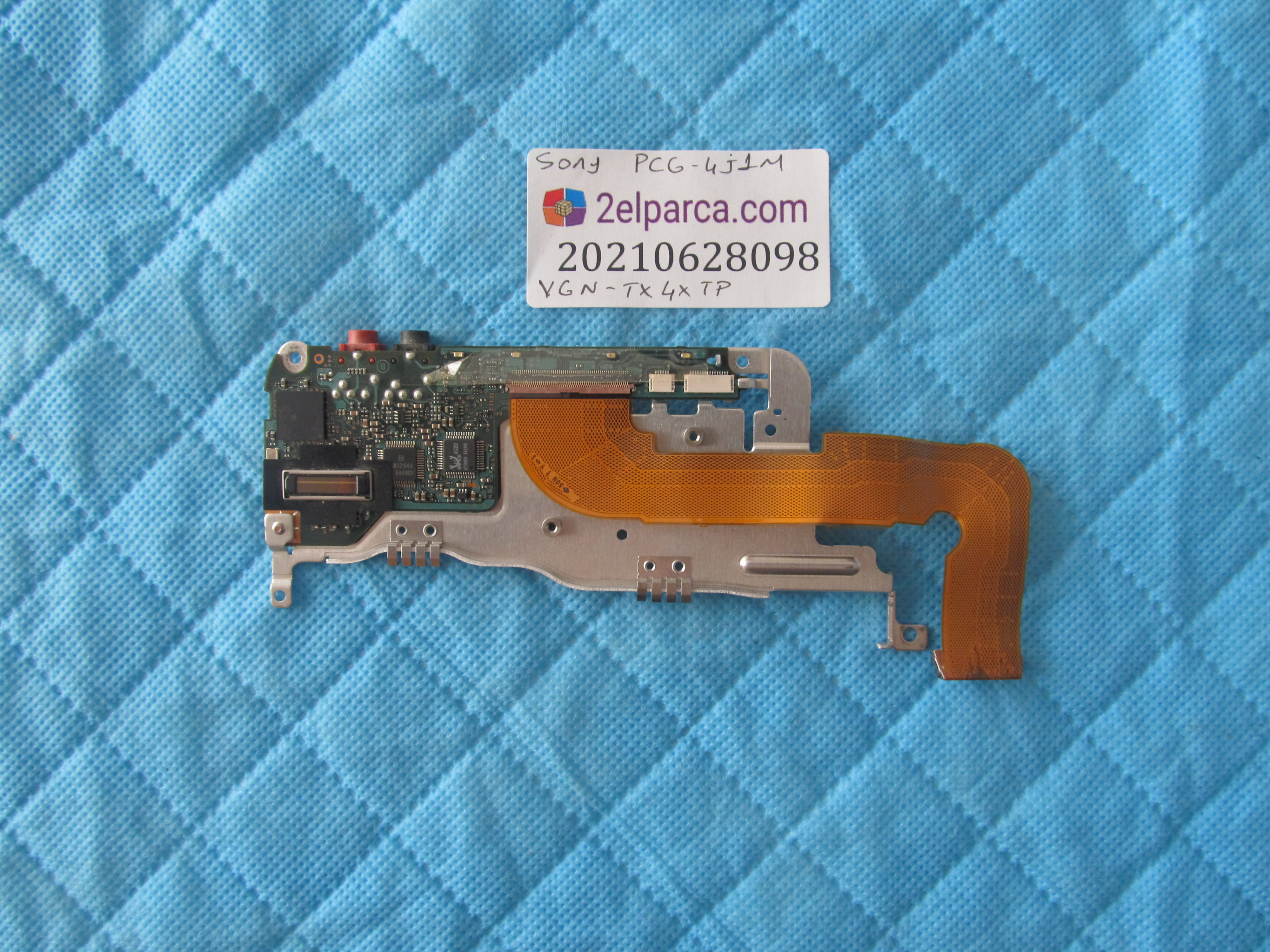 SONY Sony pcg-4j1m vgn-tx4xtp ses board flex küçük görsel 2