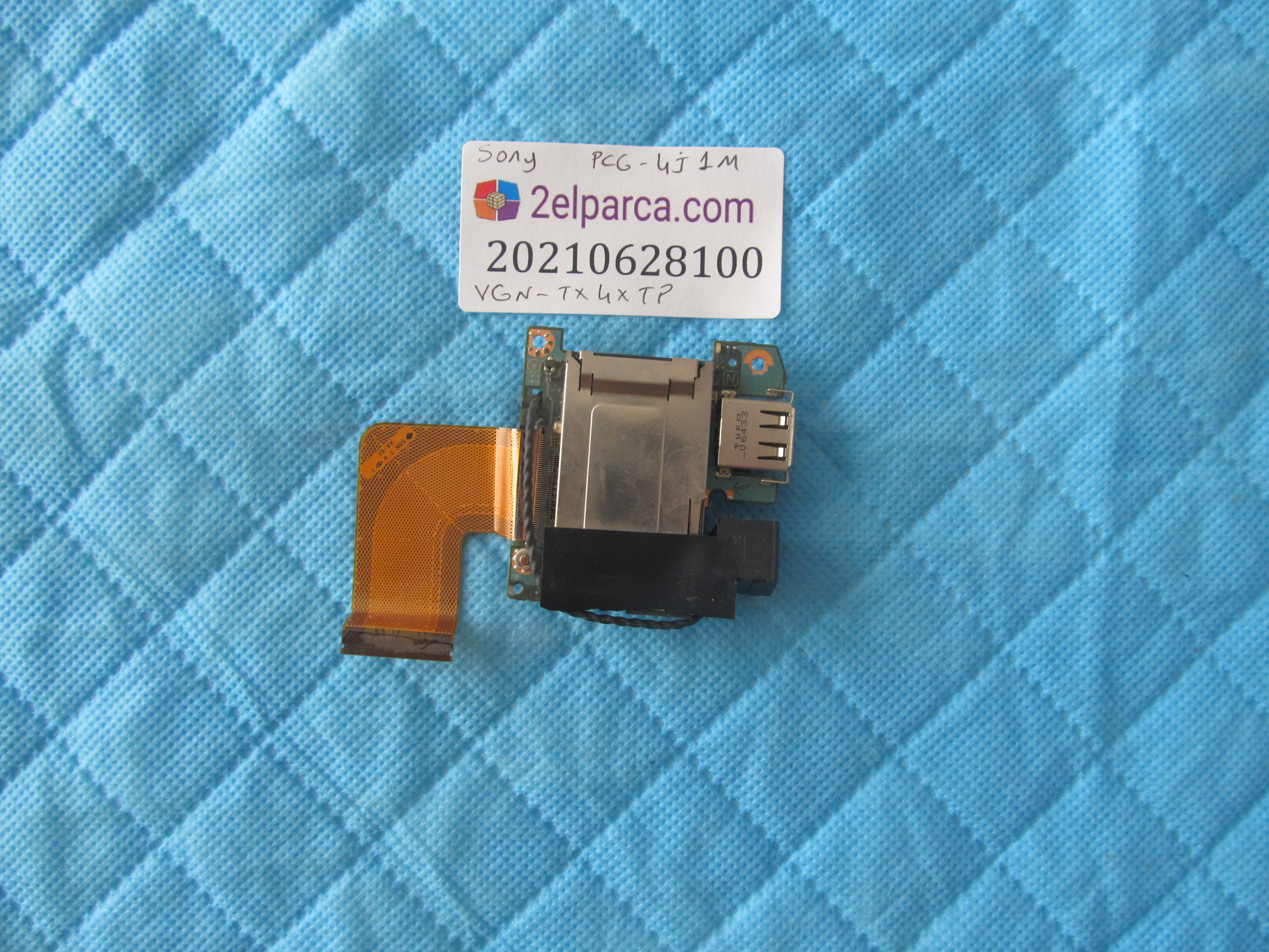 SONY Sony pcg-4j1m vgn-tx4xtp usb port flex küçük görsel 2