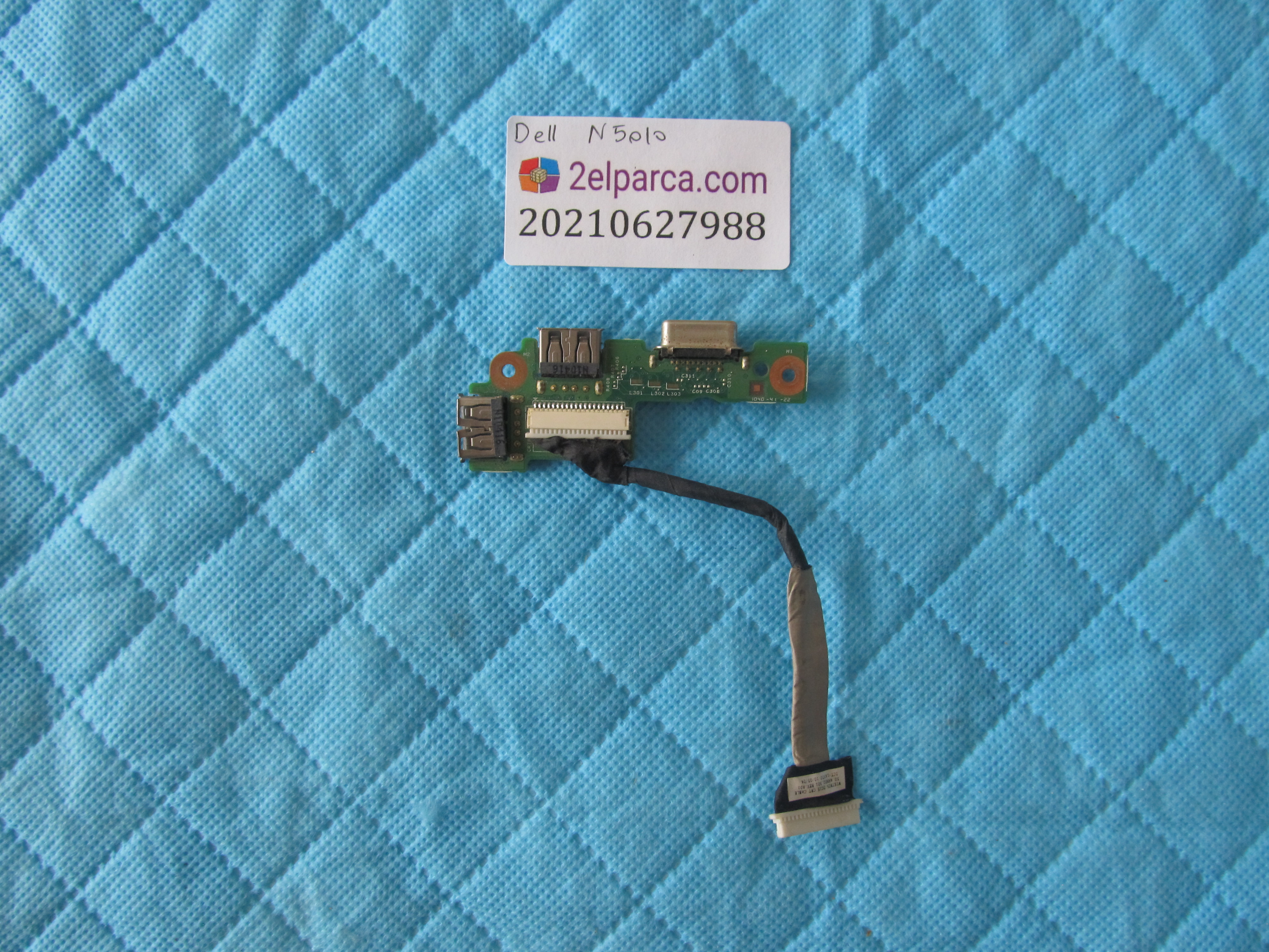 DELL Dell n5010 usb port kablo küçük görsel 2