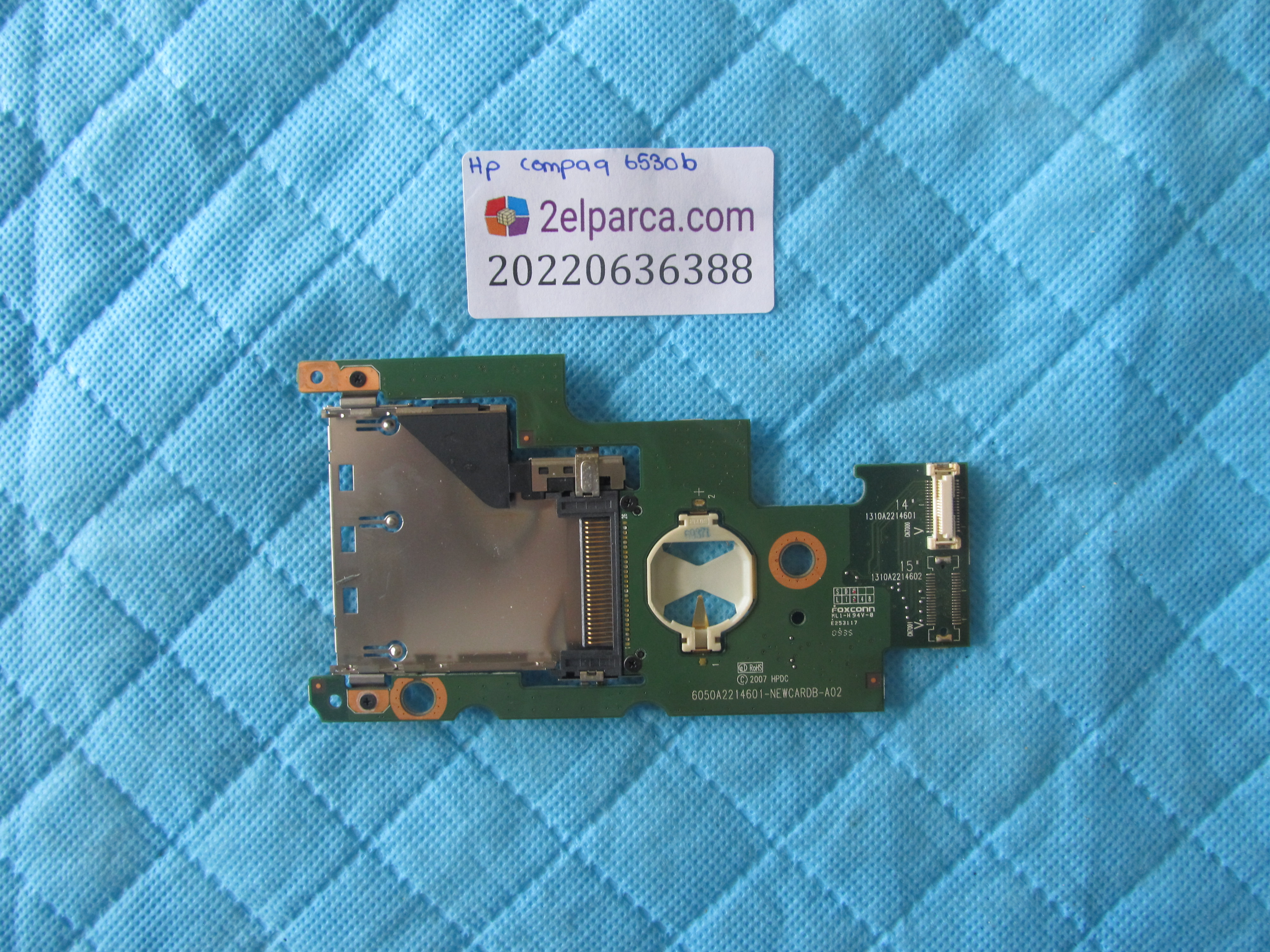 HP Hp compaq 6530b sd kart board bios pili orjinal ürün küçük görsel 2