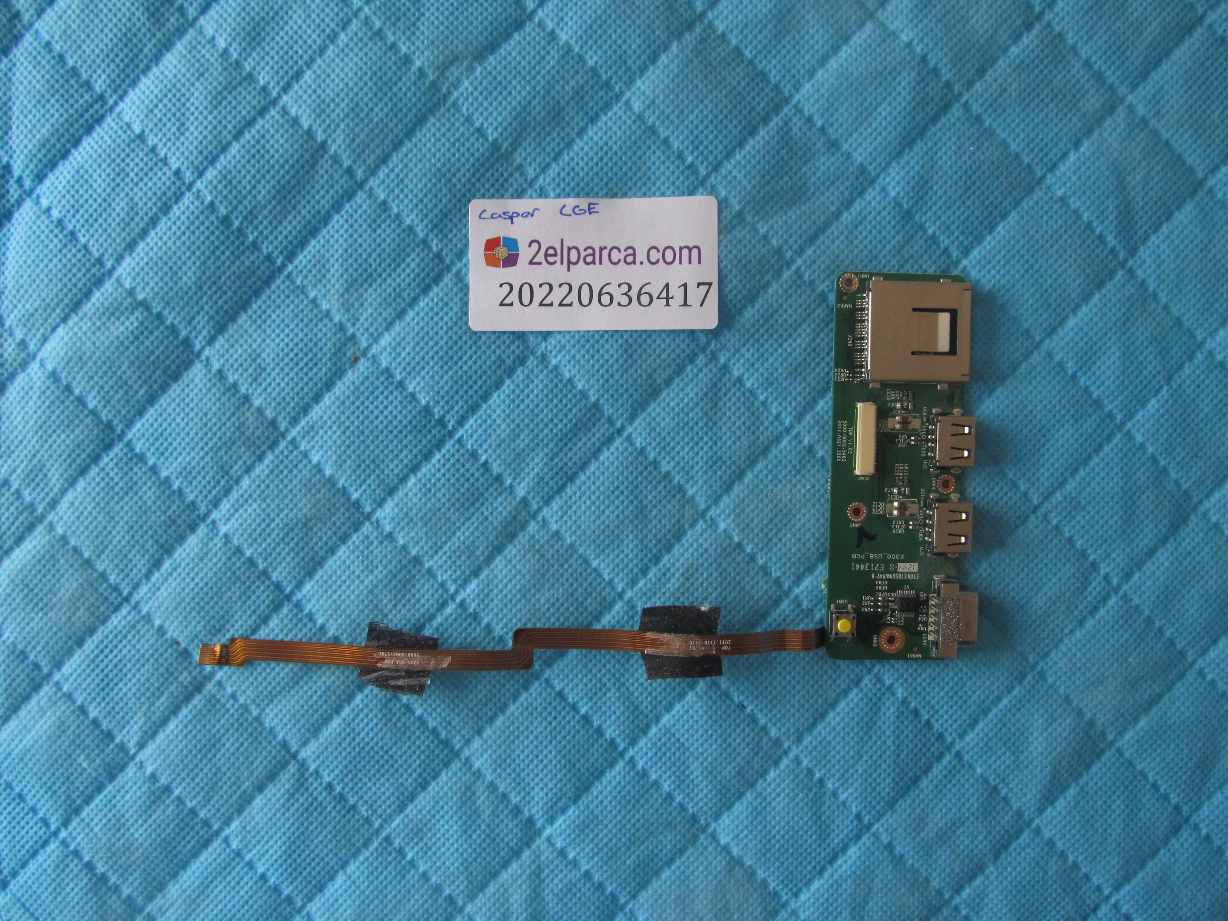 CASPER Casper cge tetik karti usb vga port flex orjinal ürün küçük görsel 2