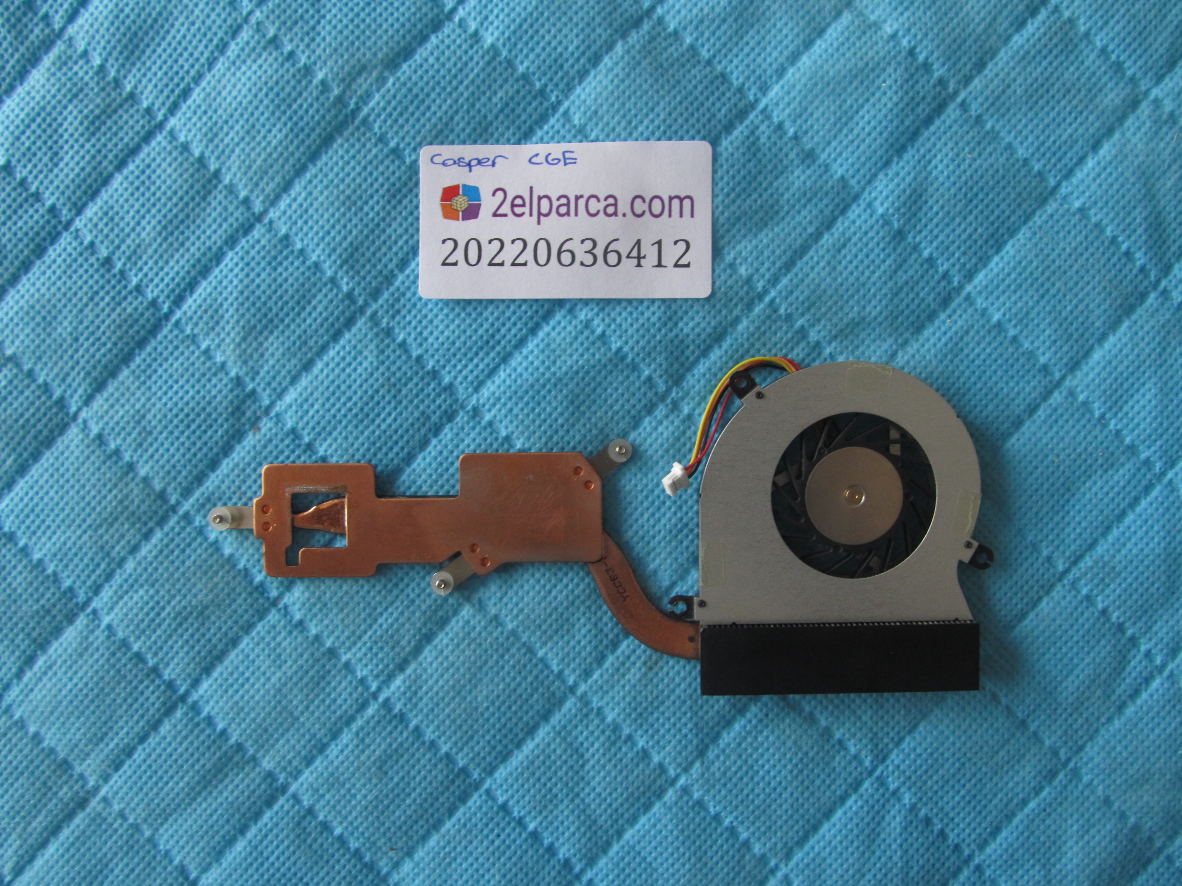 CASPER Casper cge fan bakir soğutucu (heatsink) orjinal ürün küçük görsel 2