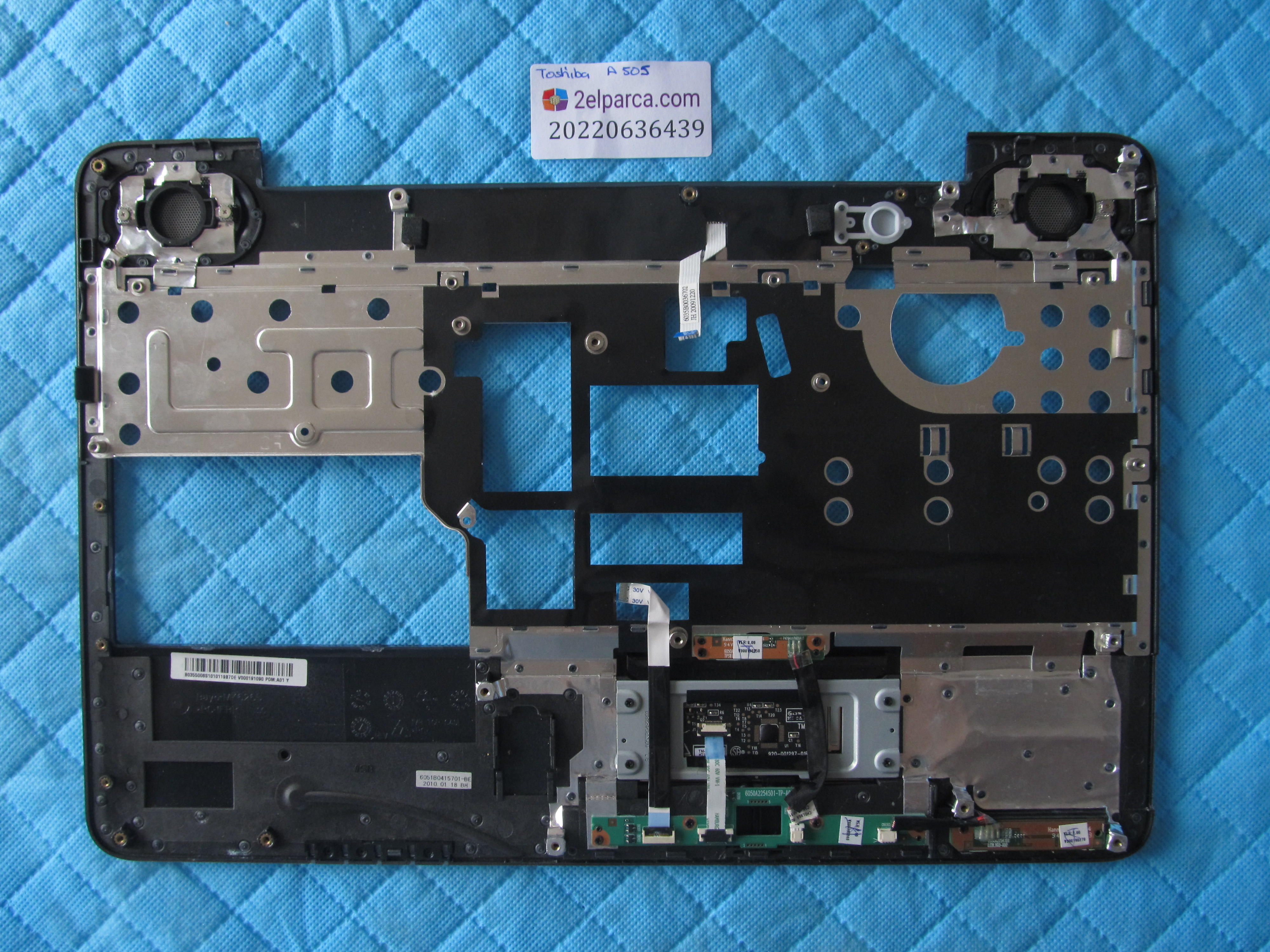 TOSHİBA Toshiba a505 üst kasa klavye kasasi orjinal ürün küçük görsel 2