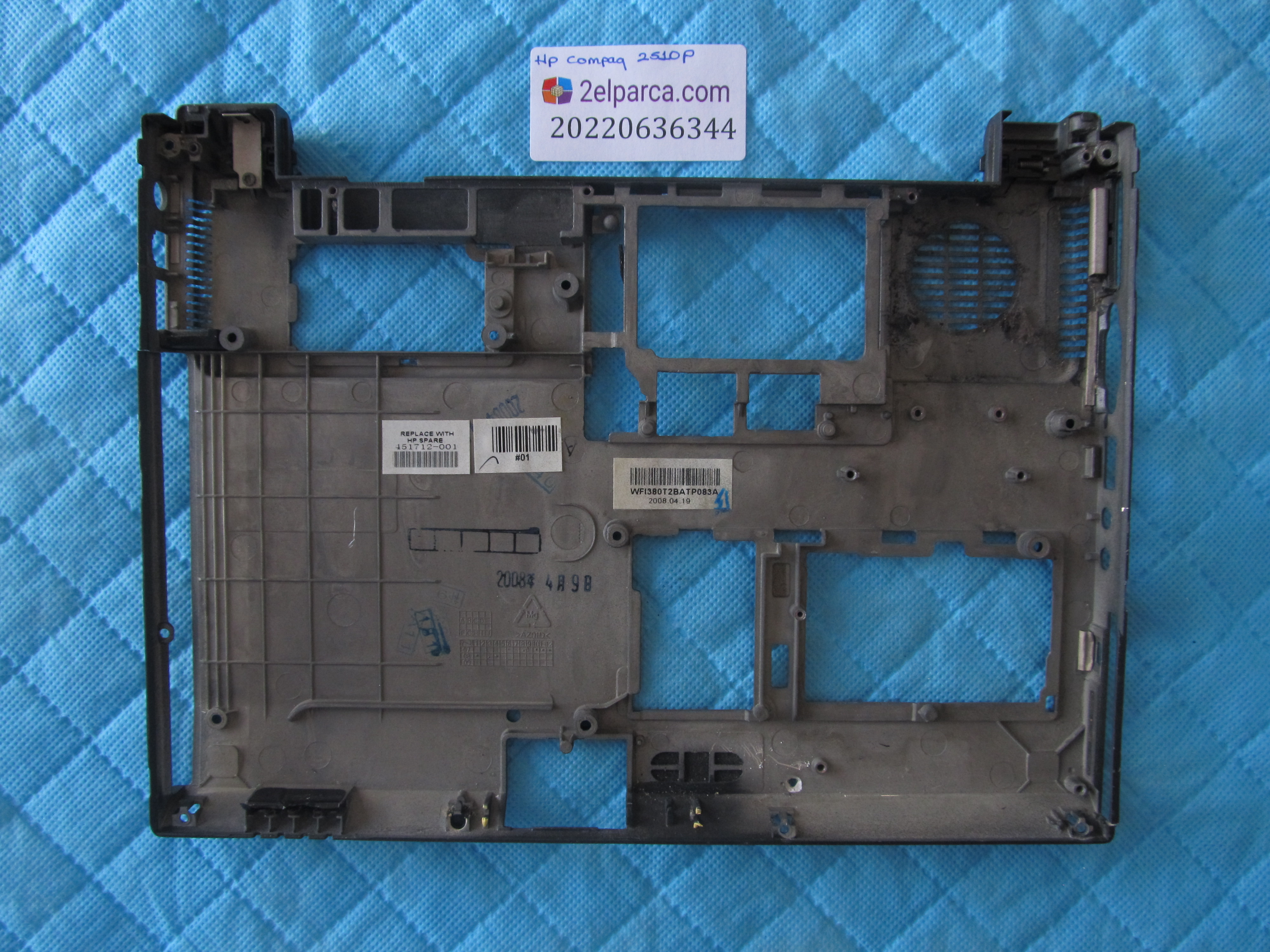 HP Hp compaq 2510p alt kasa orjinal ürün küçük görsel 2