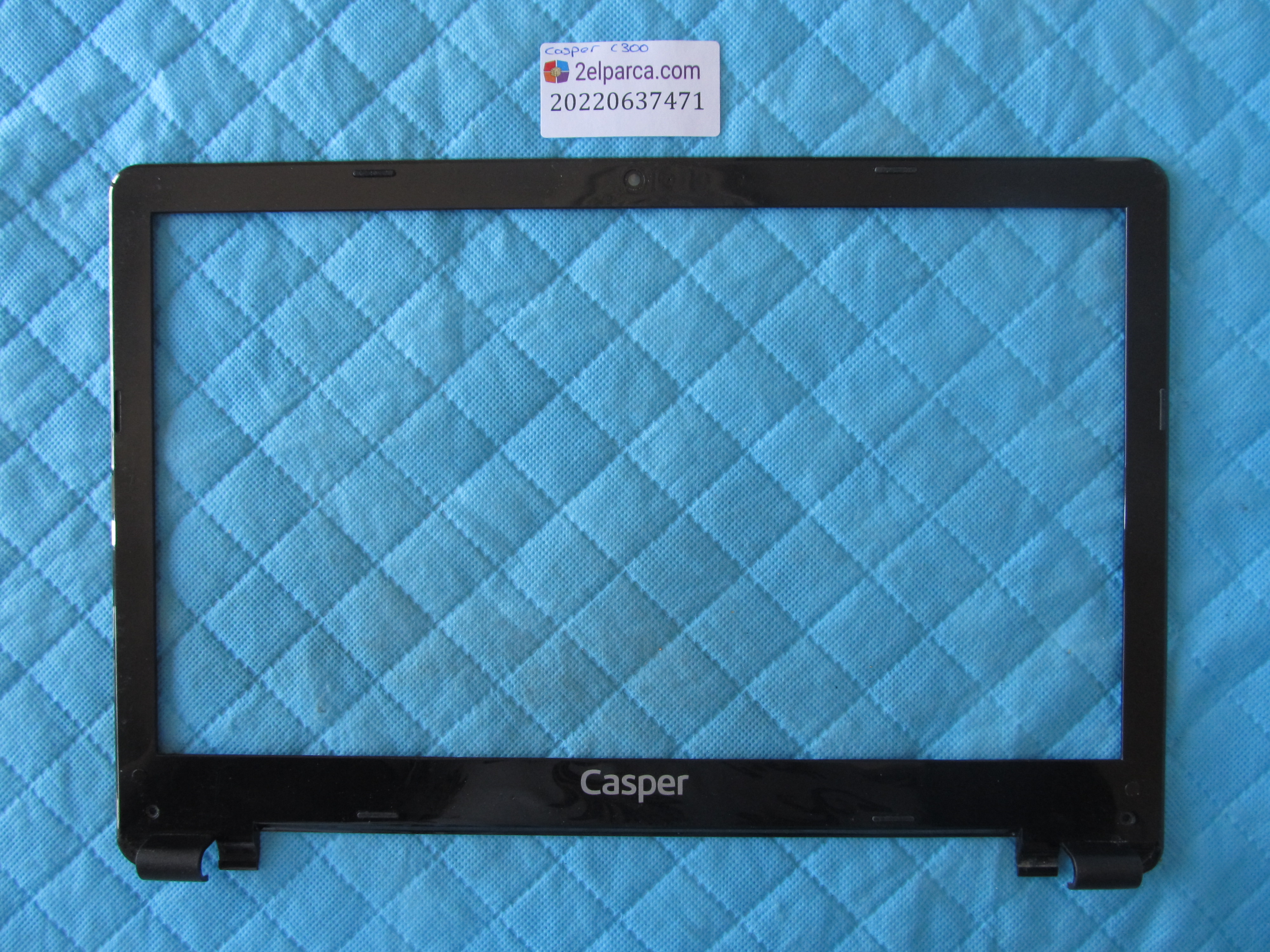 Casper c300 ekran ön çerçeve lcd bezel orjinal ürün