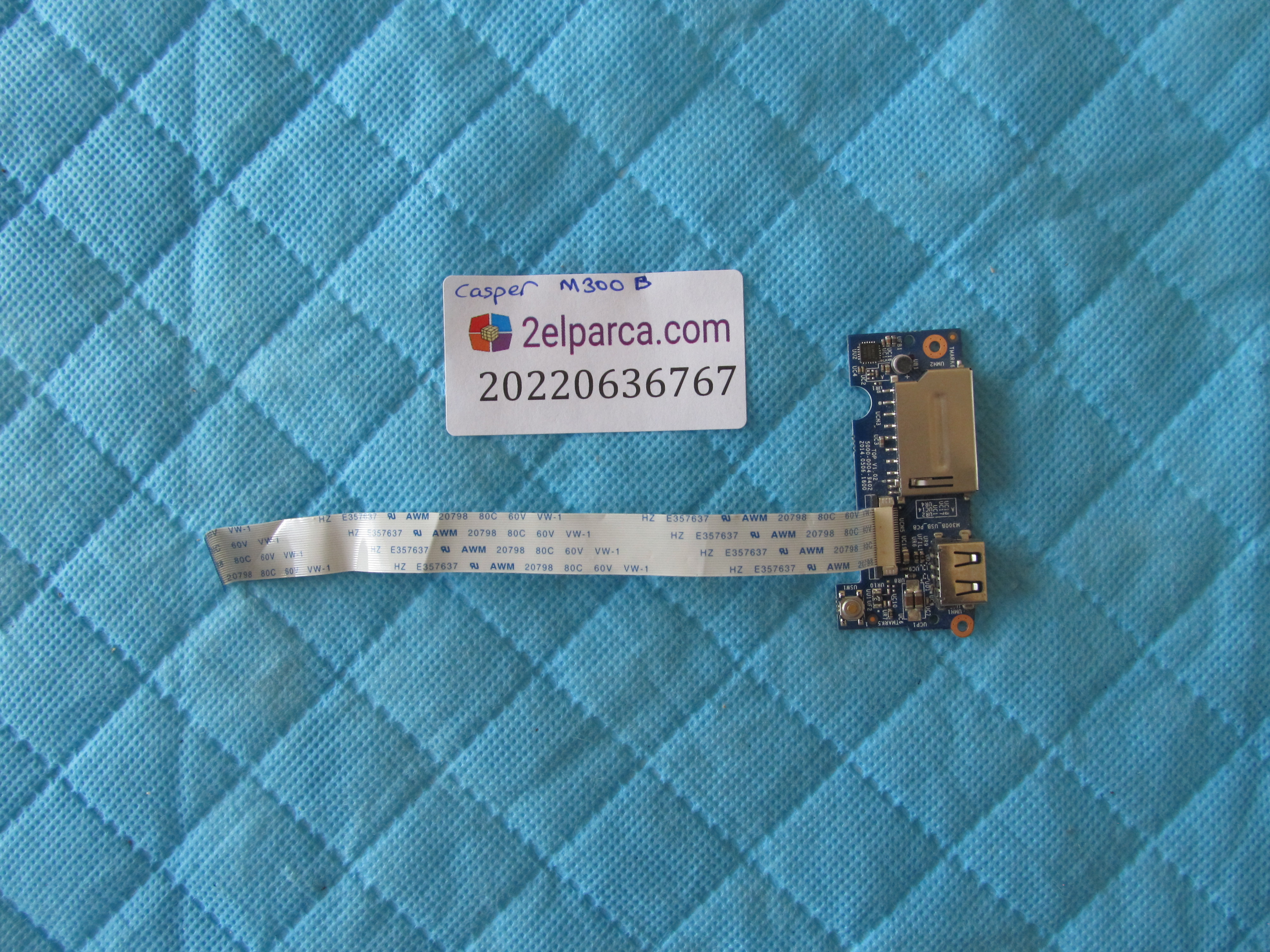 CASPER Casper m300 usb port flex dahil orjinal ürün küçük görsel 2