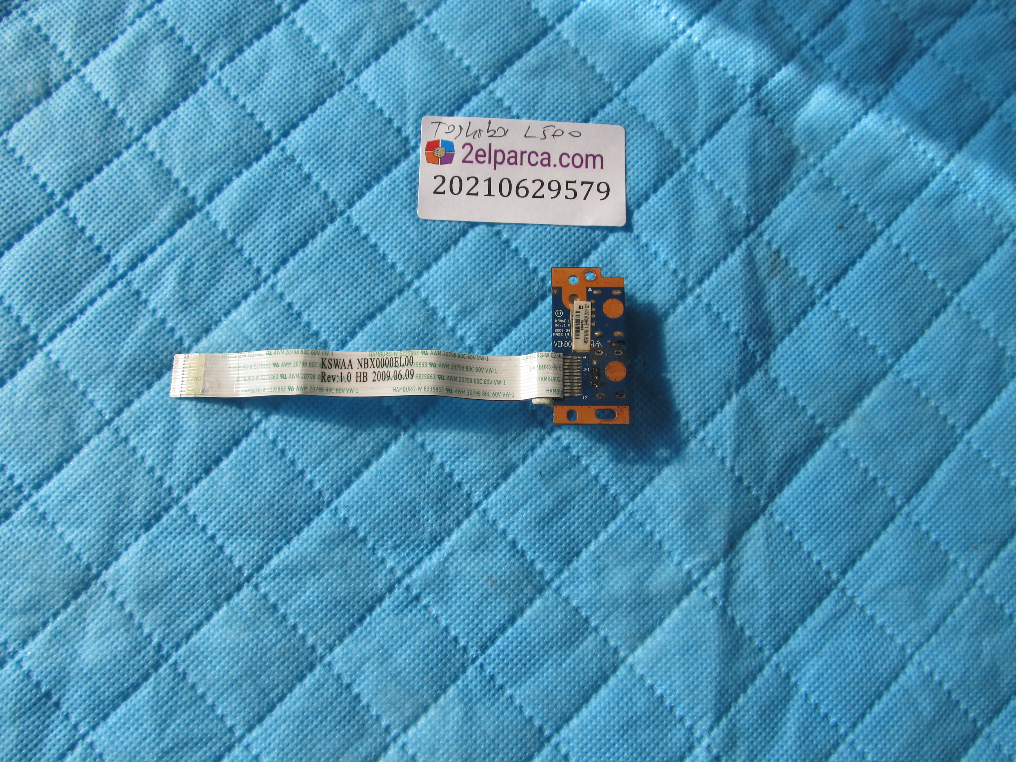 TOSHİBA Toshiba l500 usb board flex küçük görsel 2
