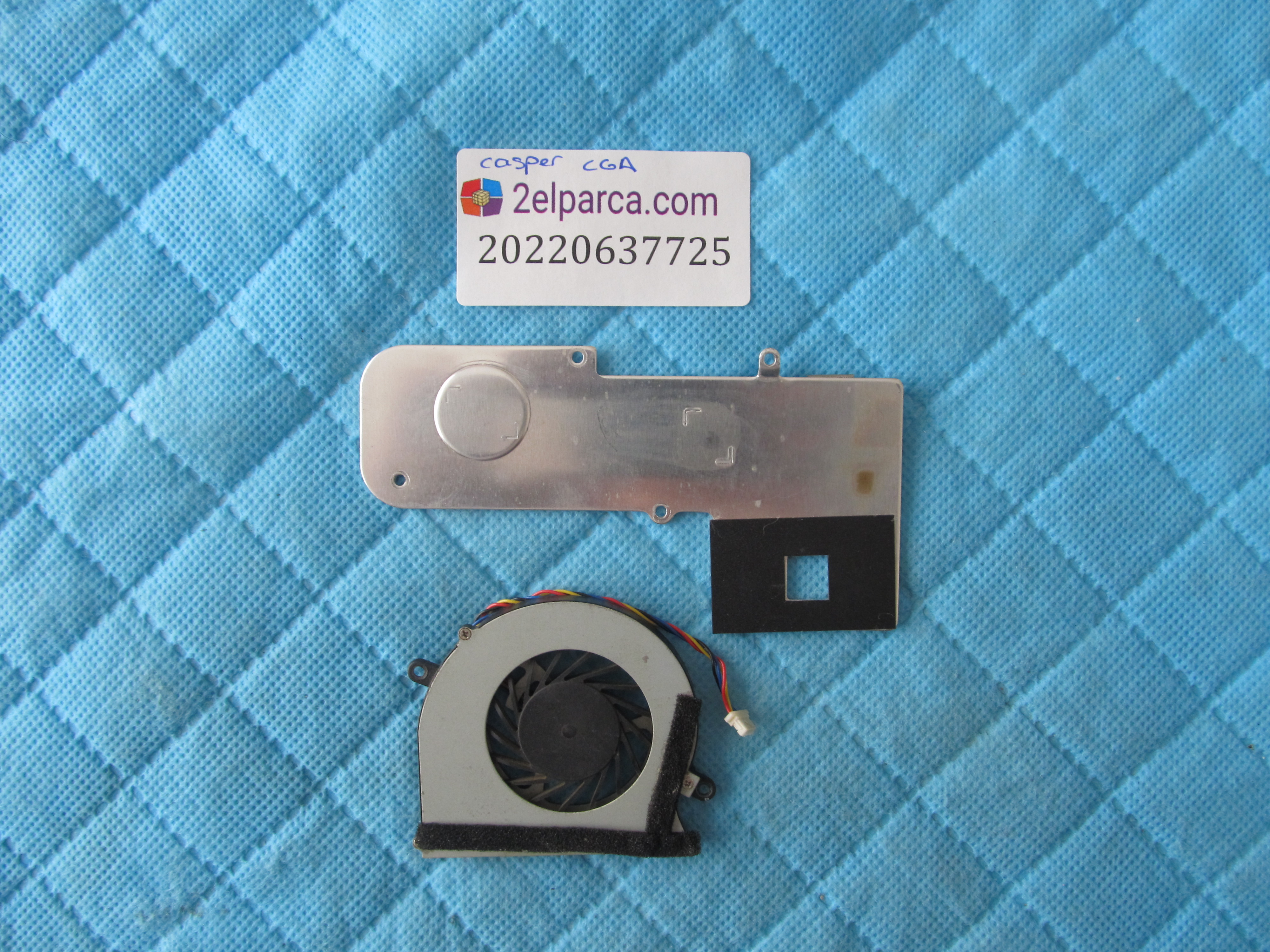 CASPER Casper cga fan soğutucu bakir (heatsink) orjinal ürün küçük görsel 2