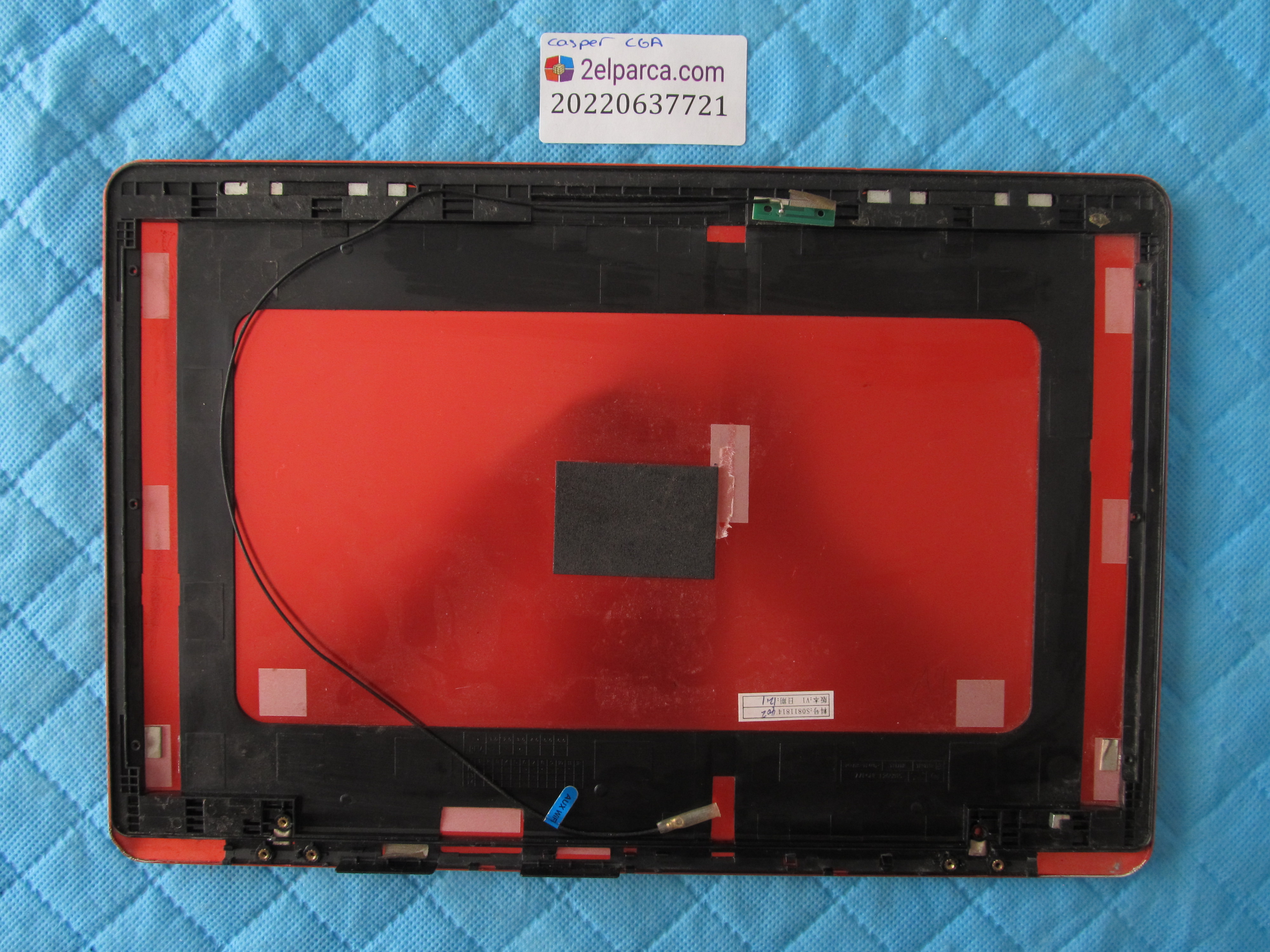 CASPER Casper cga arka kapak lcd back cover (3 tane vida yeri tamirli) orjinal ürün küçük görsel 2